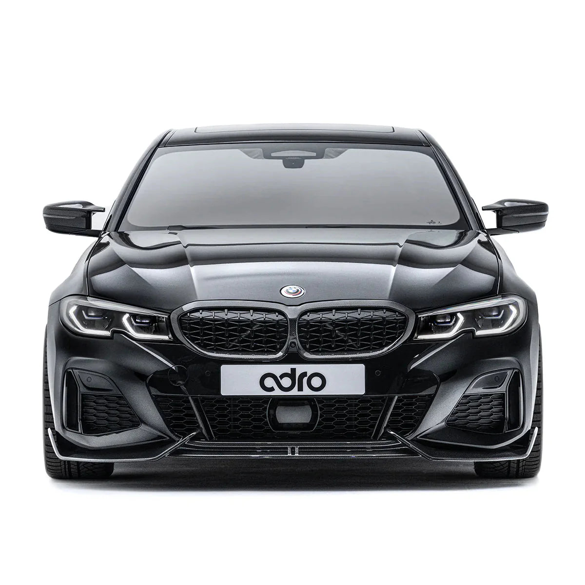 BMW 3 Series M340i G20 G21 (Pre-LCI) Carbon Fibre Front Splitter by Adro (2018-2022)