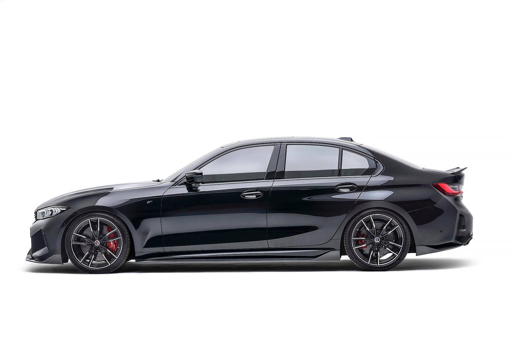 BMW 3 Series M340i G20 LCI Carbon Fibre Rear Winglets by Adro (2022+)