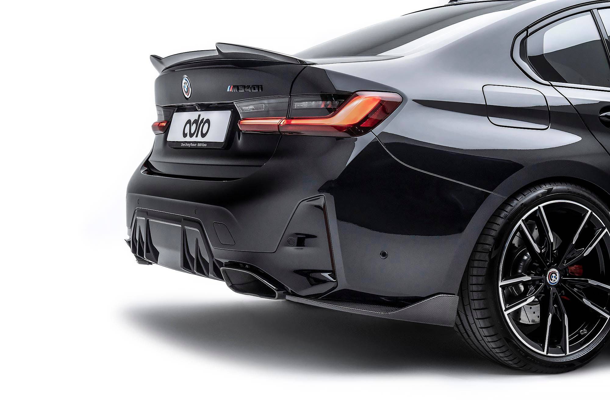 BMW 3 Series M340i G20 LCI Carbon Fibre Rear Winglets by Adro (2022+)