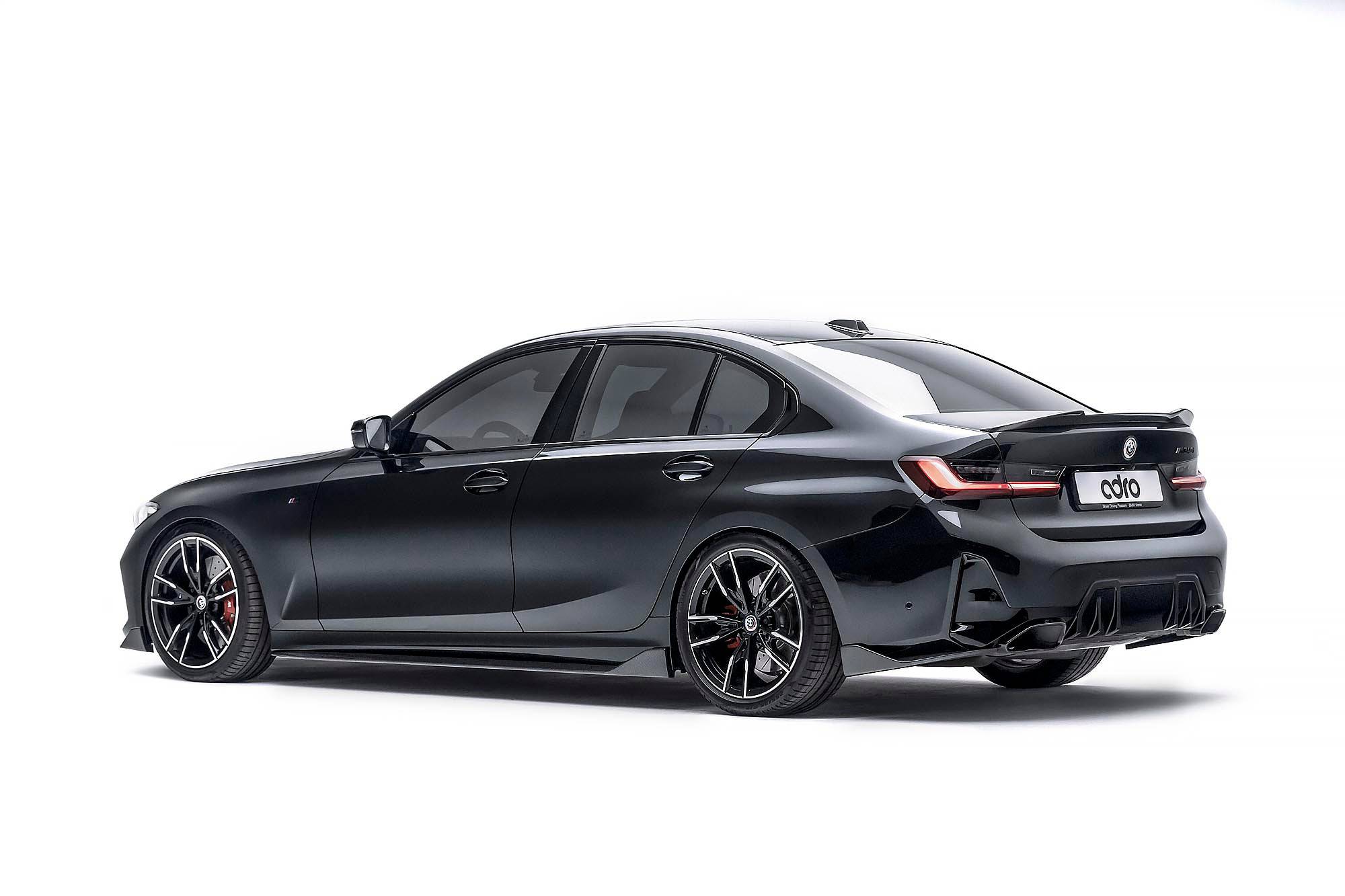 BMW 3 Series M340i G20 LCI Carbon Fibre Rear Winglets by Adro (2022+)