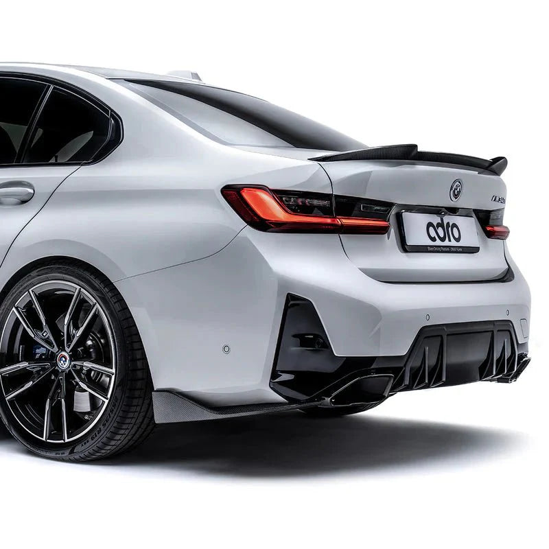 BMW 3 Series M340i G20 LCI Carbon Fibre Rear Winglets by Adro (2022+)
