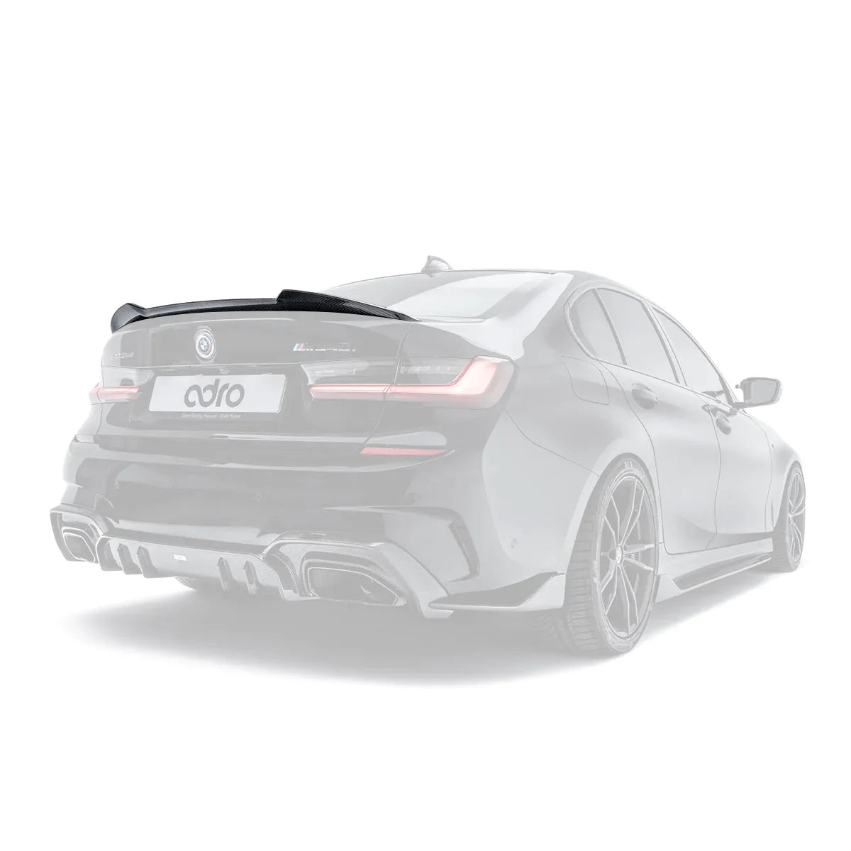 BMW 3 Series, M340i G20 & M3 G80 Pre-Preg Carbon Fibre Rear Spoiler by Adro (2018+)