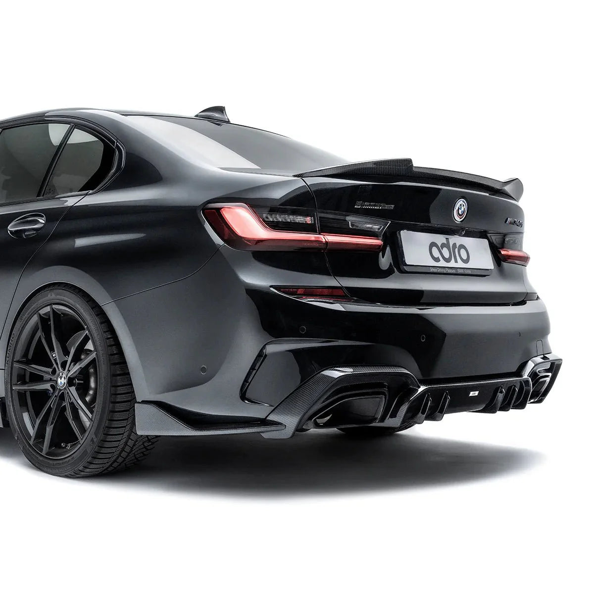 BMW 3 Series M340i G20 (Pre-LCI) Carbon Fibre Rear Diffuser by Adro (2018-2022)