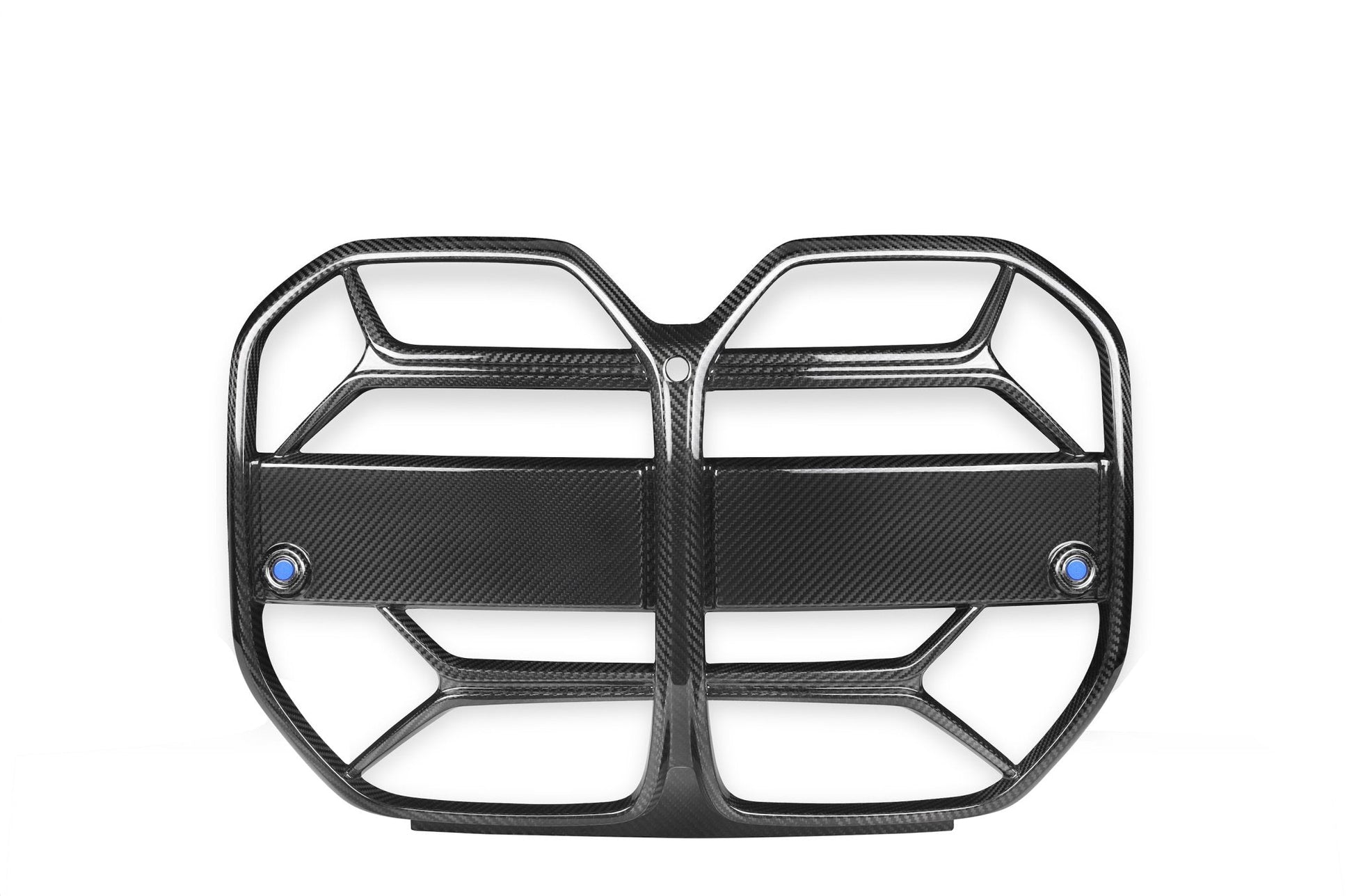 BMW 4 Series G22 G23 Pre-Preg Carbon Fibre T-CSL Front Kidney Grilles with ACC Fitment by FORM (2021+) FORM Industries