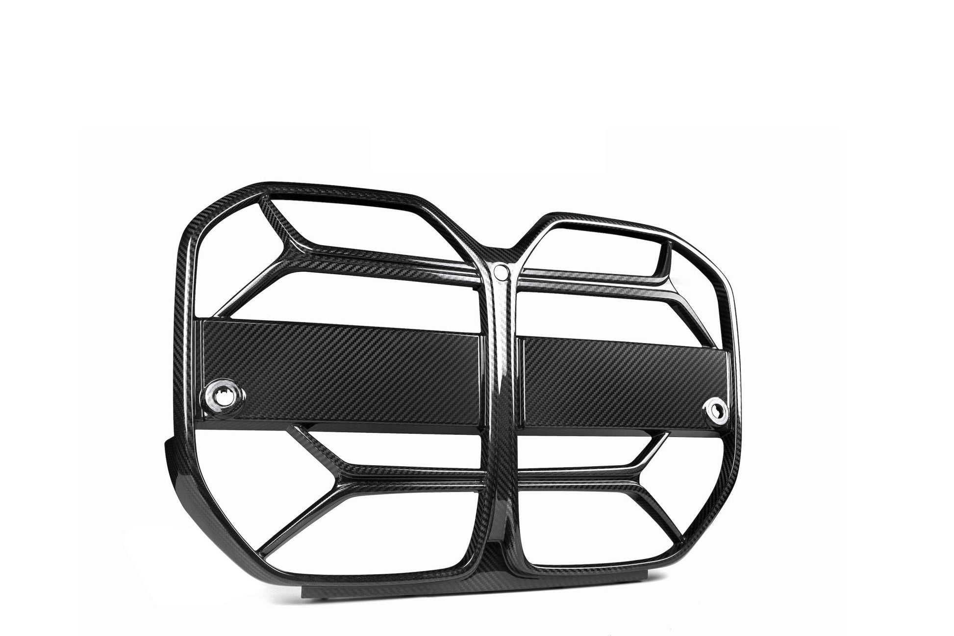 BMW 4 Series G22 G23 Pre-Preg Carbon Fibre T-CSL Front Kidney Grilles with ACC Fitment by FORM (2021+) FORM Industries