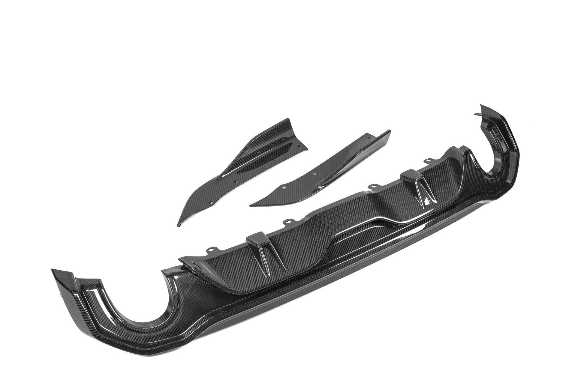 BMW 4 Series Gran Coupe G26 Pre-Preg Carbon Fibre Rear Diffuser Set by FORM (2021+) FORM Industries
