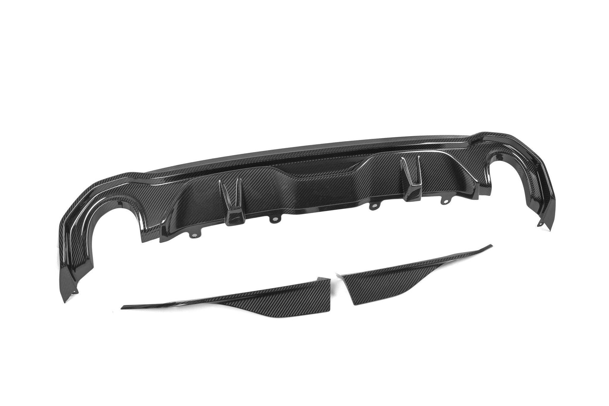 BMW 4 Series Gran Coupe G26 Pre-Preg Carbon Fibre Rear Diffuser Set by FORM (2021+) FORM Industries