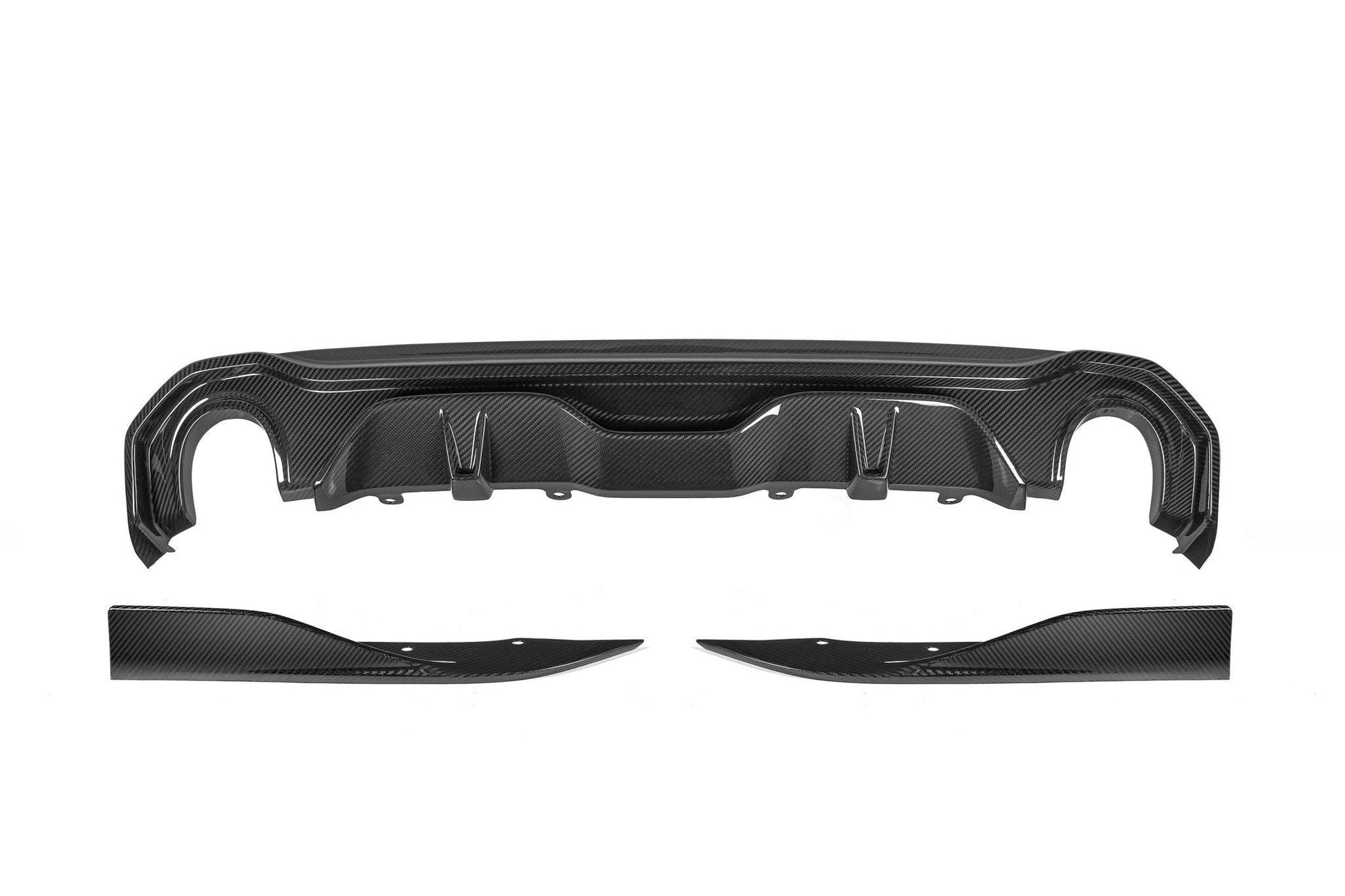 BMW 4 Series Gran Coupe G26 Pre-Preg Carbon Fibre Rear Diffuser Set by FORM (2021+) FORM Industries