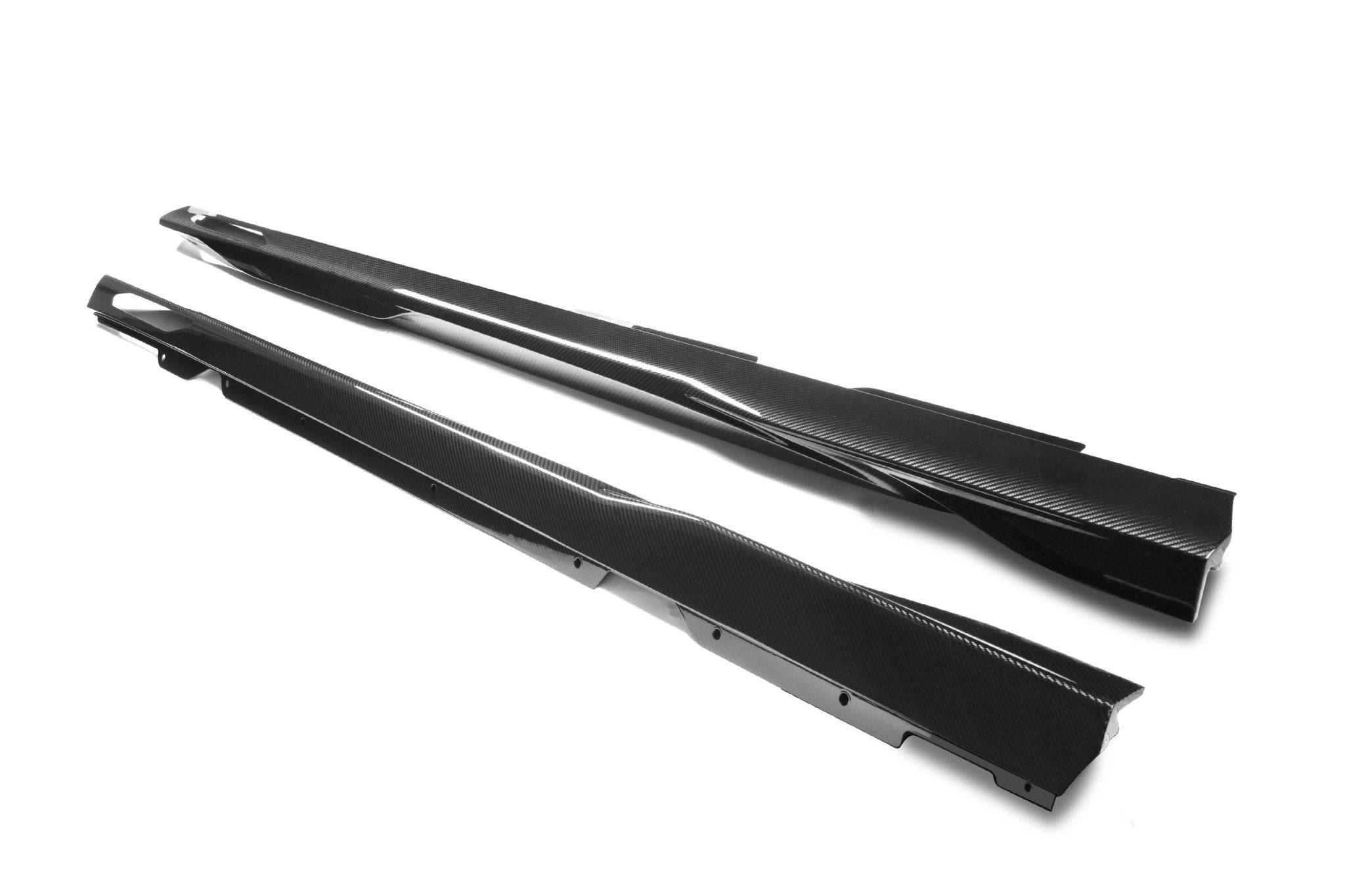 BMW 4 Series & i4 Gran Coupe G26 Pre-Preg Carbon Fibre Side Skirts by FORM (2021+)