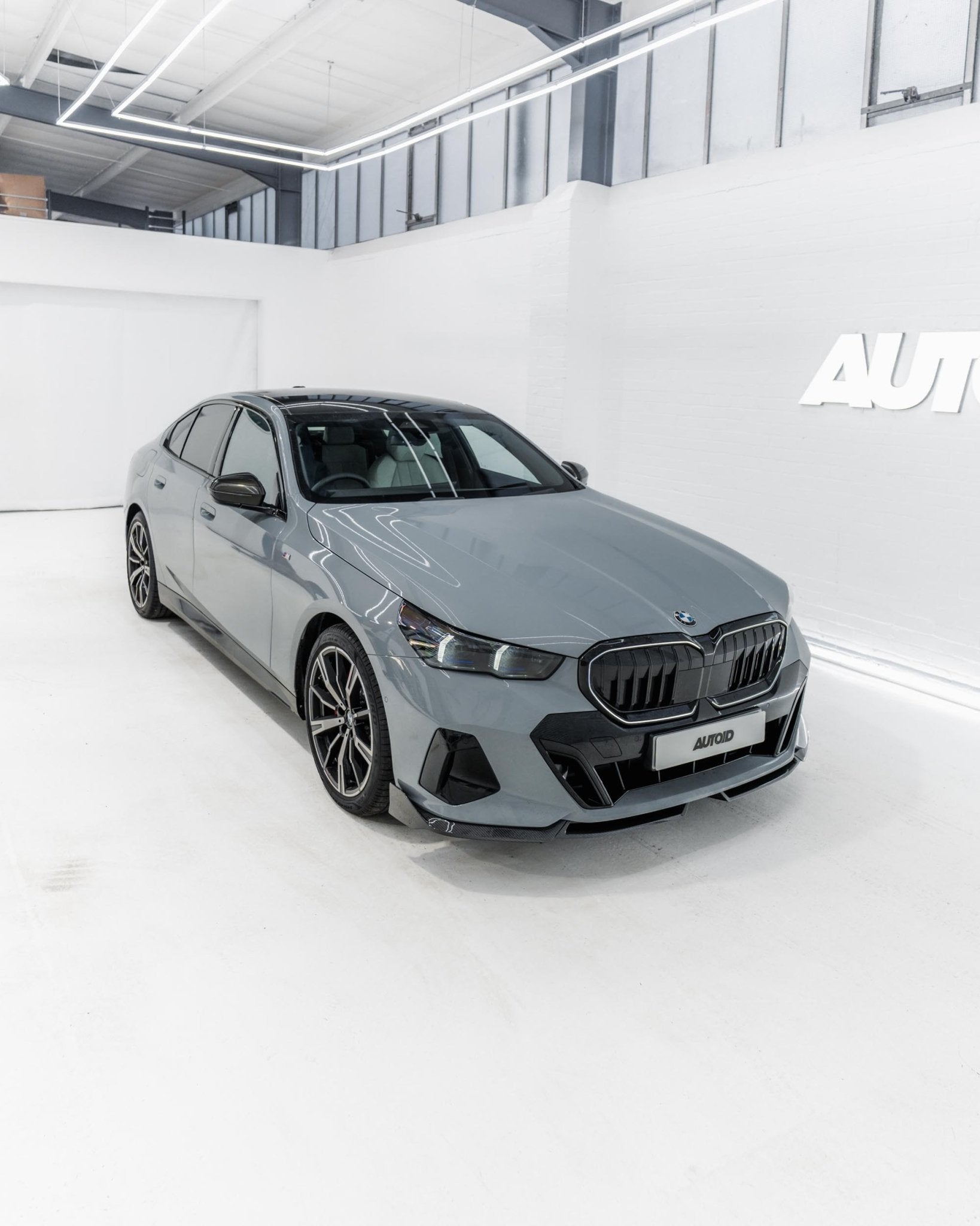 BMW 5 Series G60 G61 M Sport Pre-Preg Carbon Fibre Front Splitter by FORM (2024+) FORM Industries