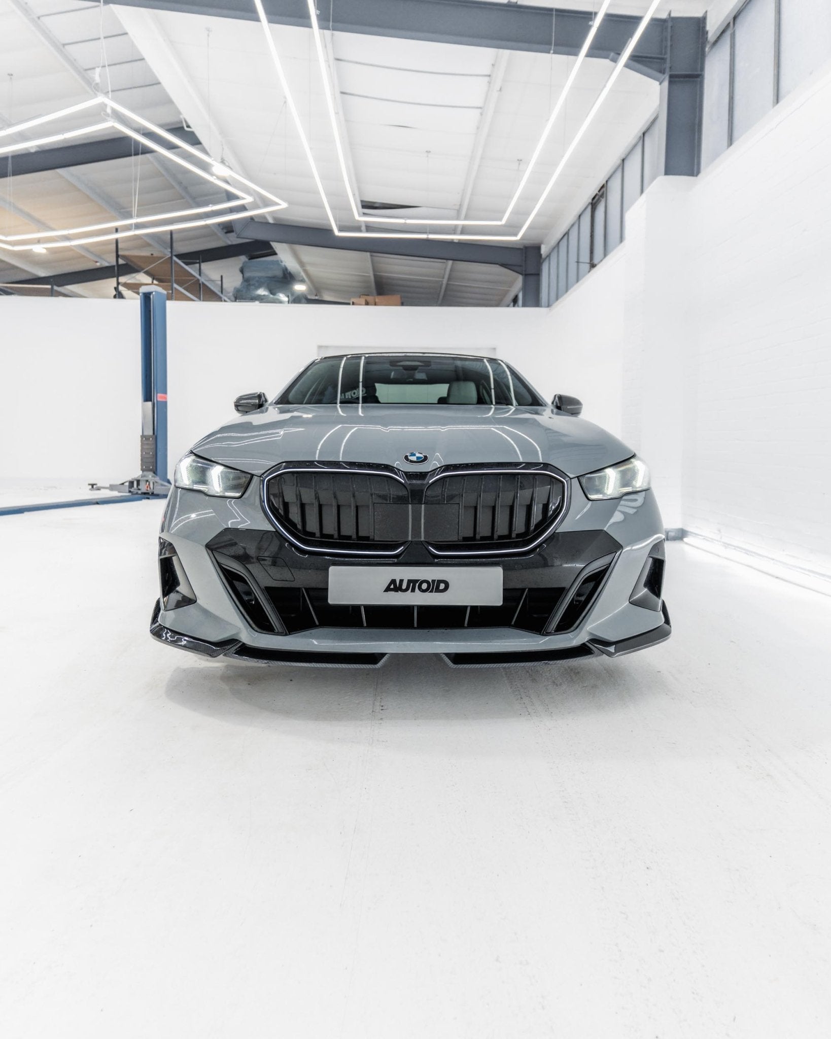 BMW 5 Series G60 G61 M Sport Pre-Preg Carbon Fibre Front Splitter by FORM (2024+) FORM Industries