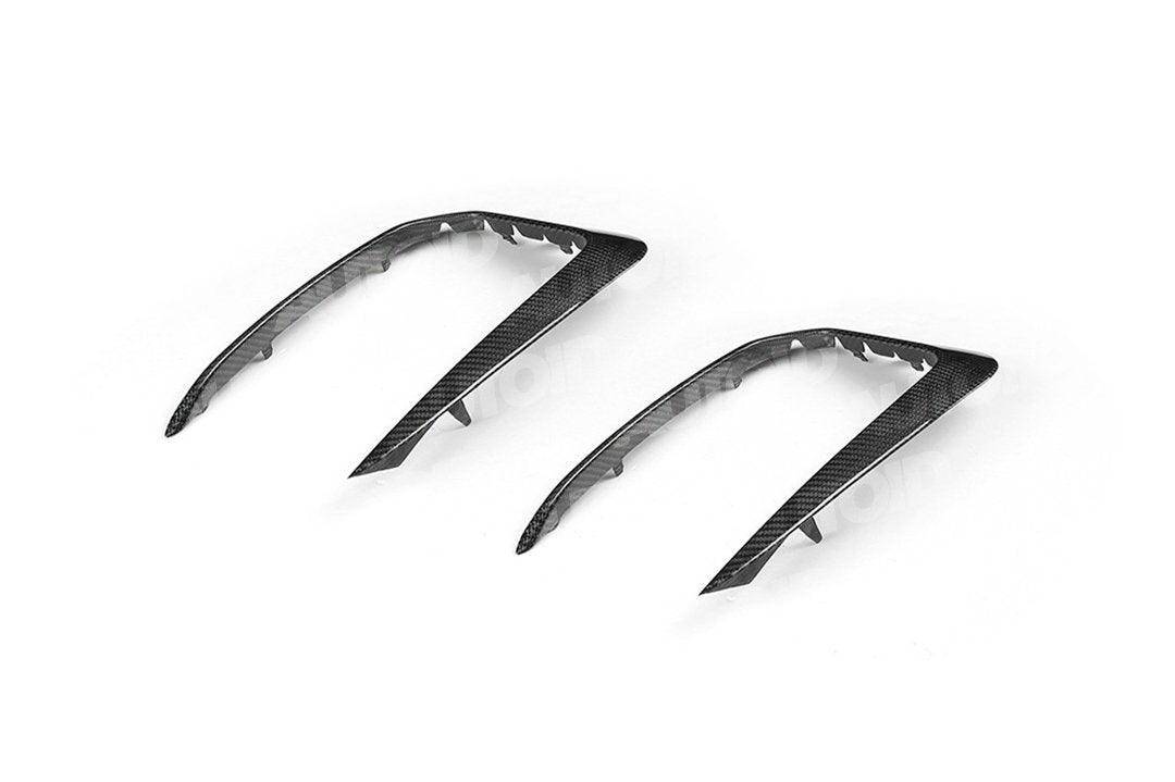 Carbon Fibre Front Bumper Canards for BMW M140i / M135i LCI by FORM (2015-2019, F20 F21) FORM Industries