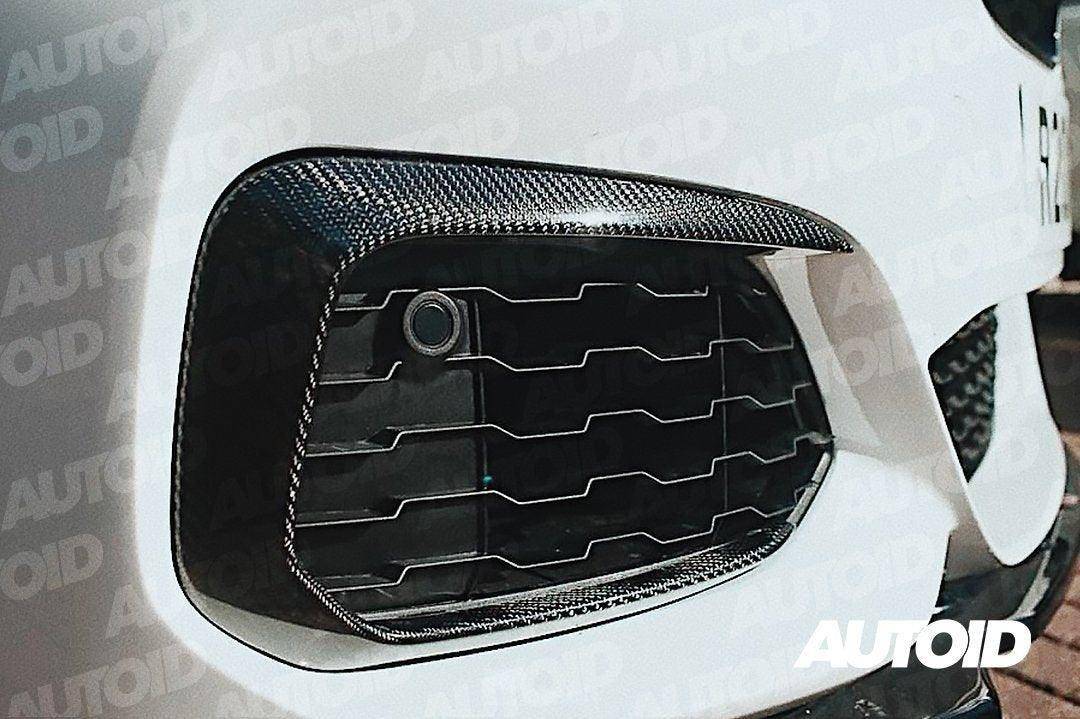 Carbon Fibre Front Bumper Canards for BMW M140i / M135i LCI by FORM (2015-2019, F20 F21) FORM Industries