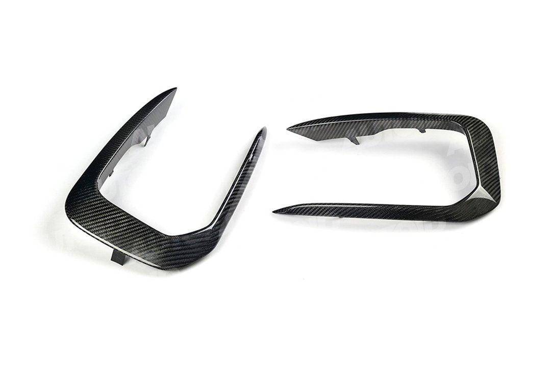 Carbon Fibre Front Bumper Canards for BMW M140i / M135i LCI by FORM (2015-2019, F20 F21) FORM Industries