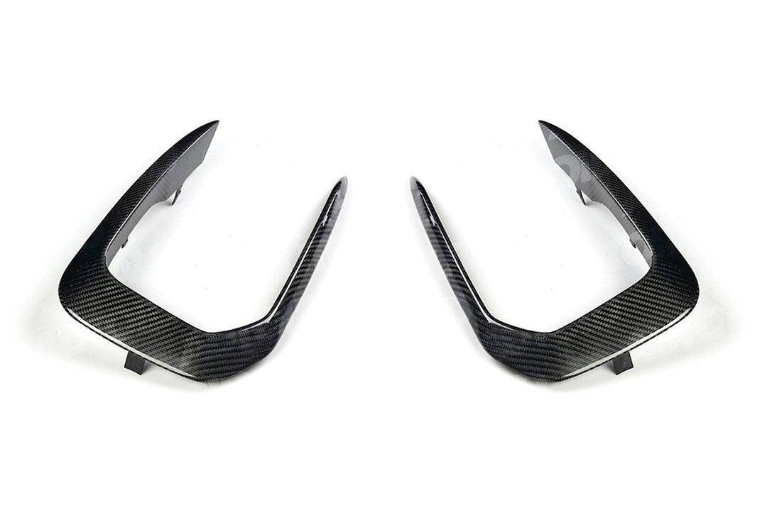 Carbon Fibre Front Bumper Canards for BMW M140i / M135i LCI by FORM (2015-2019, F20 F21) FORM Industries