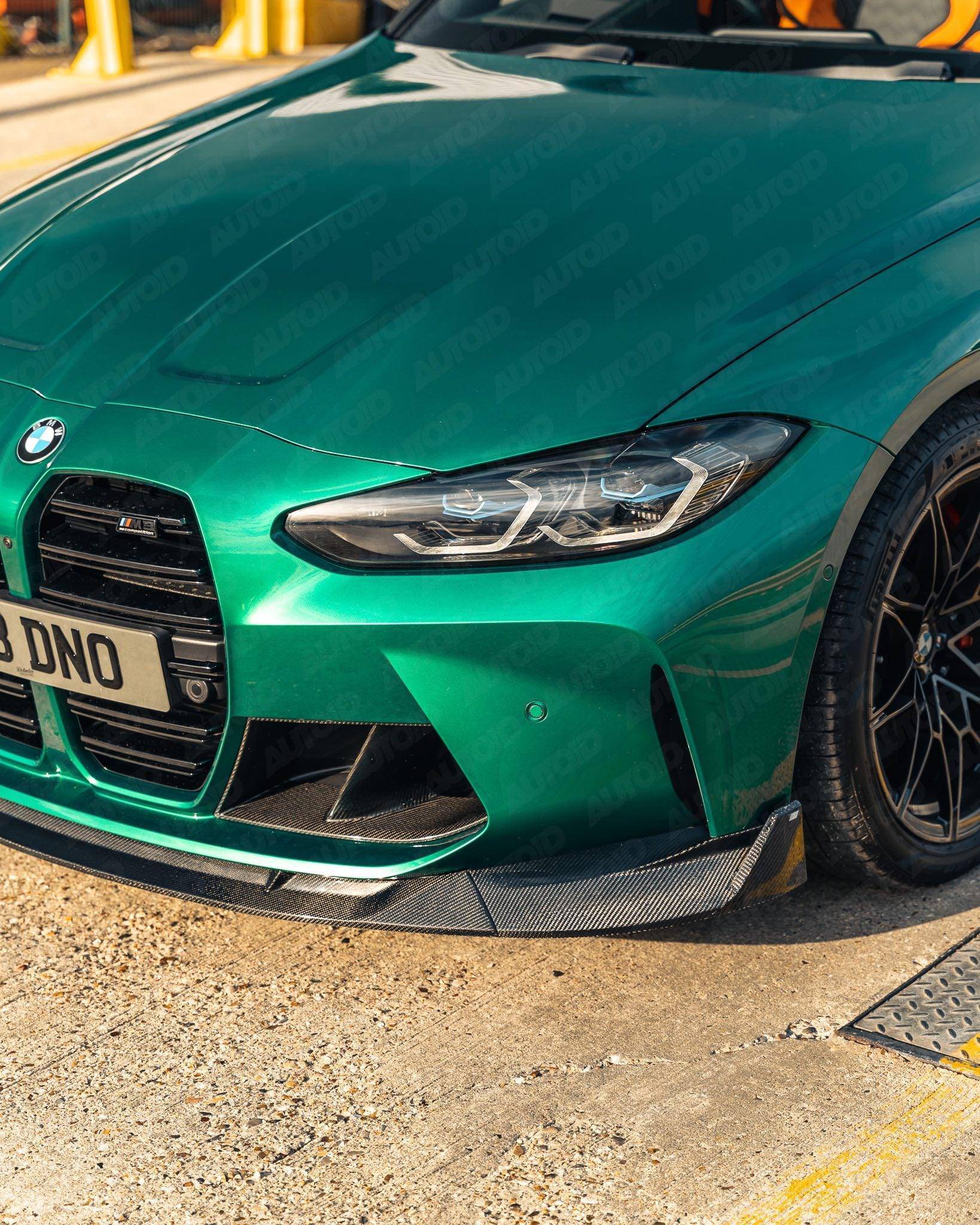 BMW G80 G81 M3 & G82 G83 M4 Carbon Fibre Competition Front Splitter by FORM (2021+) FORM Industries