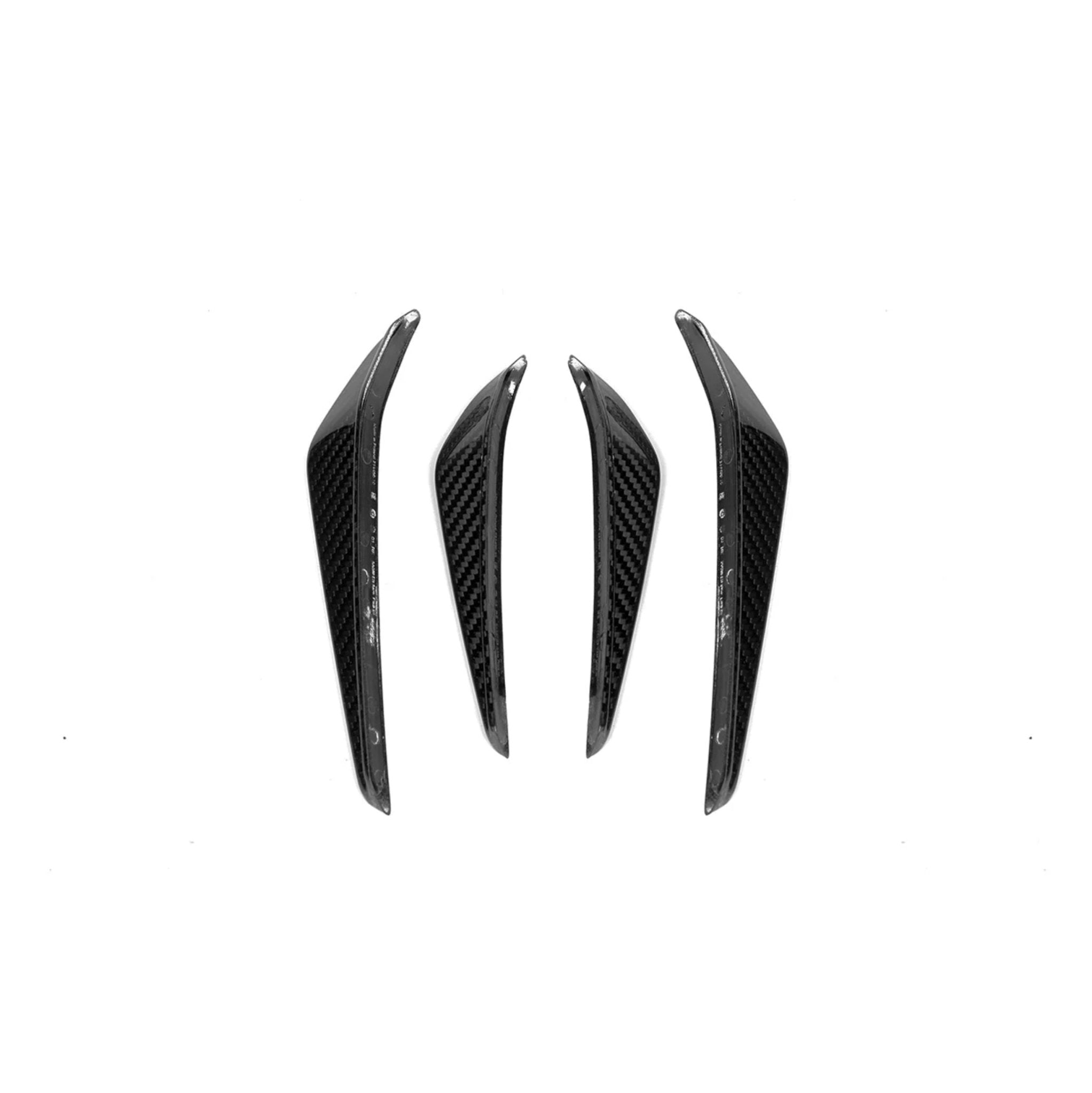 BMW G80 G81 M3 & G82 G83 M4 Pre-Preg Carbon Fibre Front Canard Trims by FORM (2021+) FORM Industries