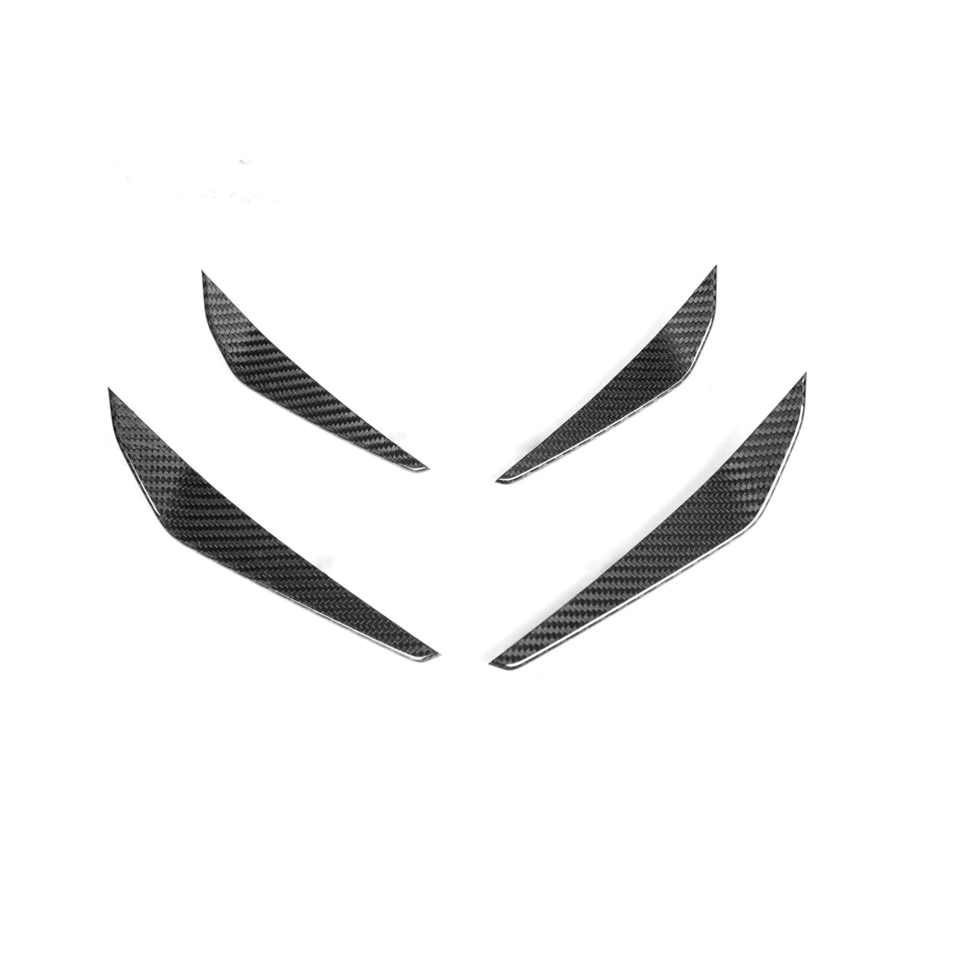 BMW G80 G81 M3 & G82 G83 M4 Pre-Preg Carbon Fibre Front Canard Trims by FORM (2021+) FORM Industries