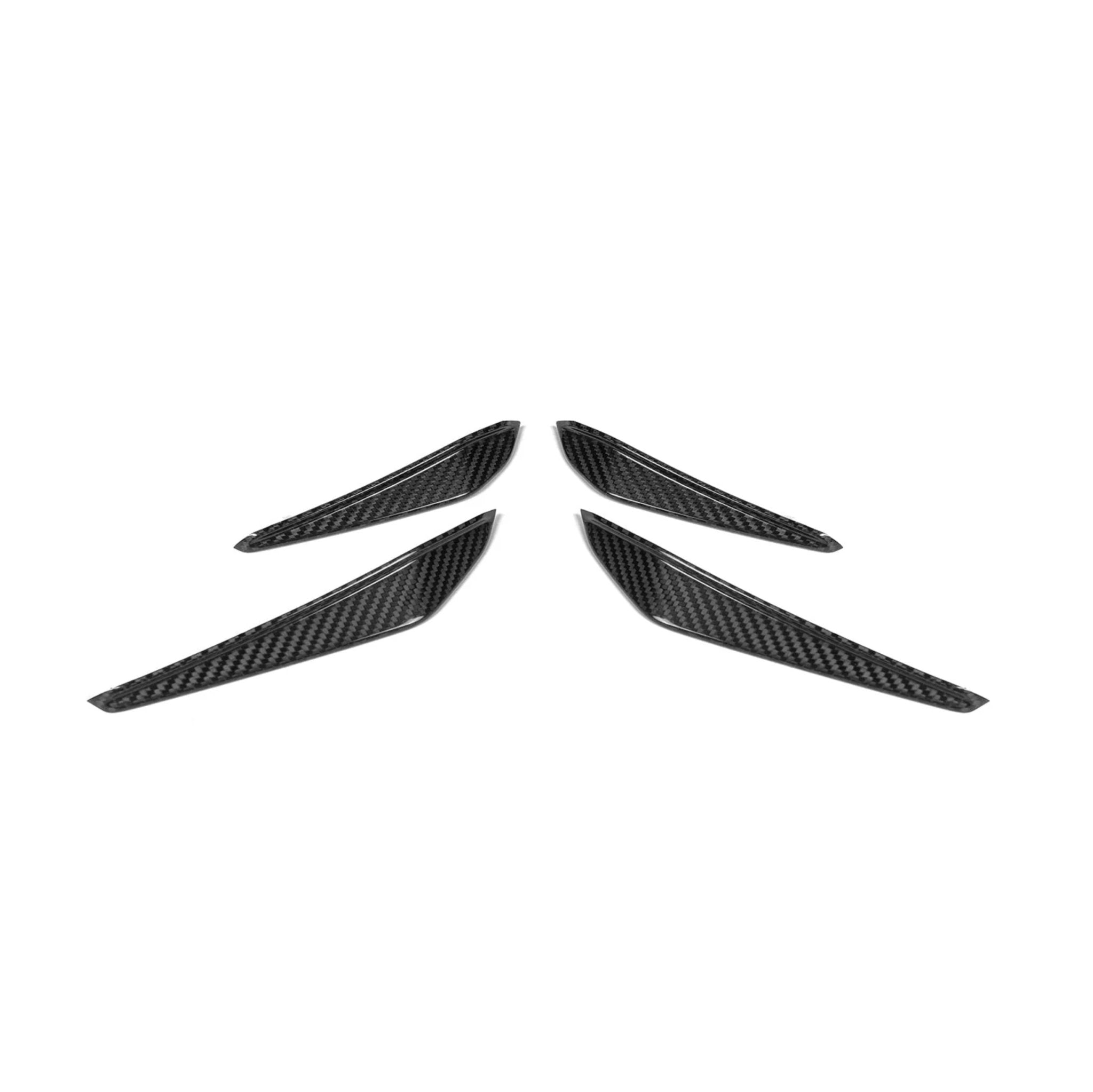 BMW G80 G81 M3 & G82 G83 M4 Pre-Preg Carbon Fibre Front Canard Trims by FORM (2021+) FORM Industries