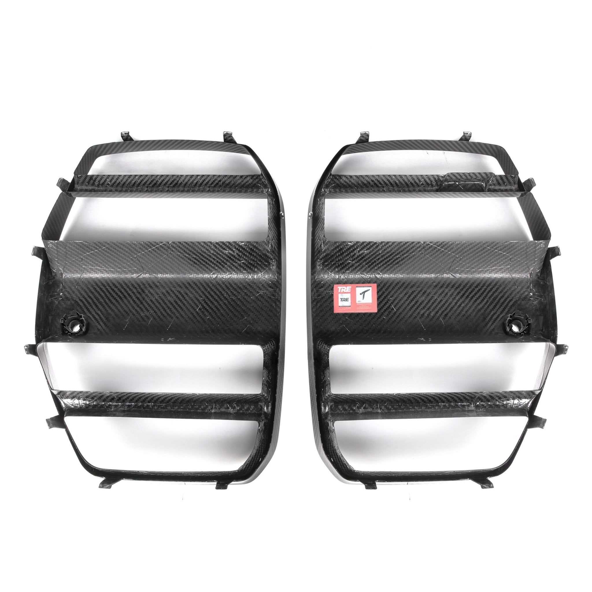 BMW G80 G81 M3 & G82 G83 M4 Pre-Preg Carbon Fibre GT Front Kidney Grilles by FORM (2021+) FORM Industries
