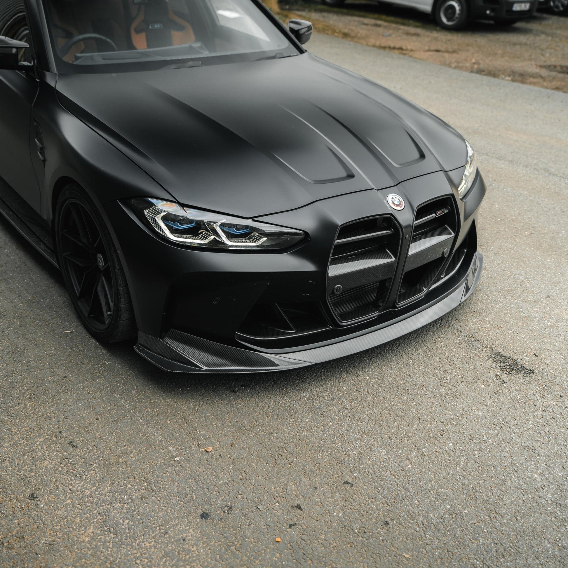 BMW G80 G81 M3 & G82 G83 M4 Pre-Preg Carbon Fibre GT Front Kidney Grilles by FORM (2021+) FORM Industries