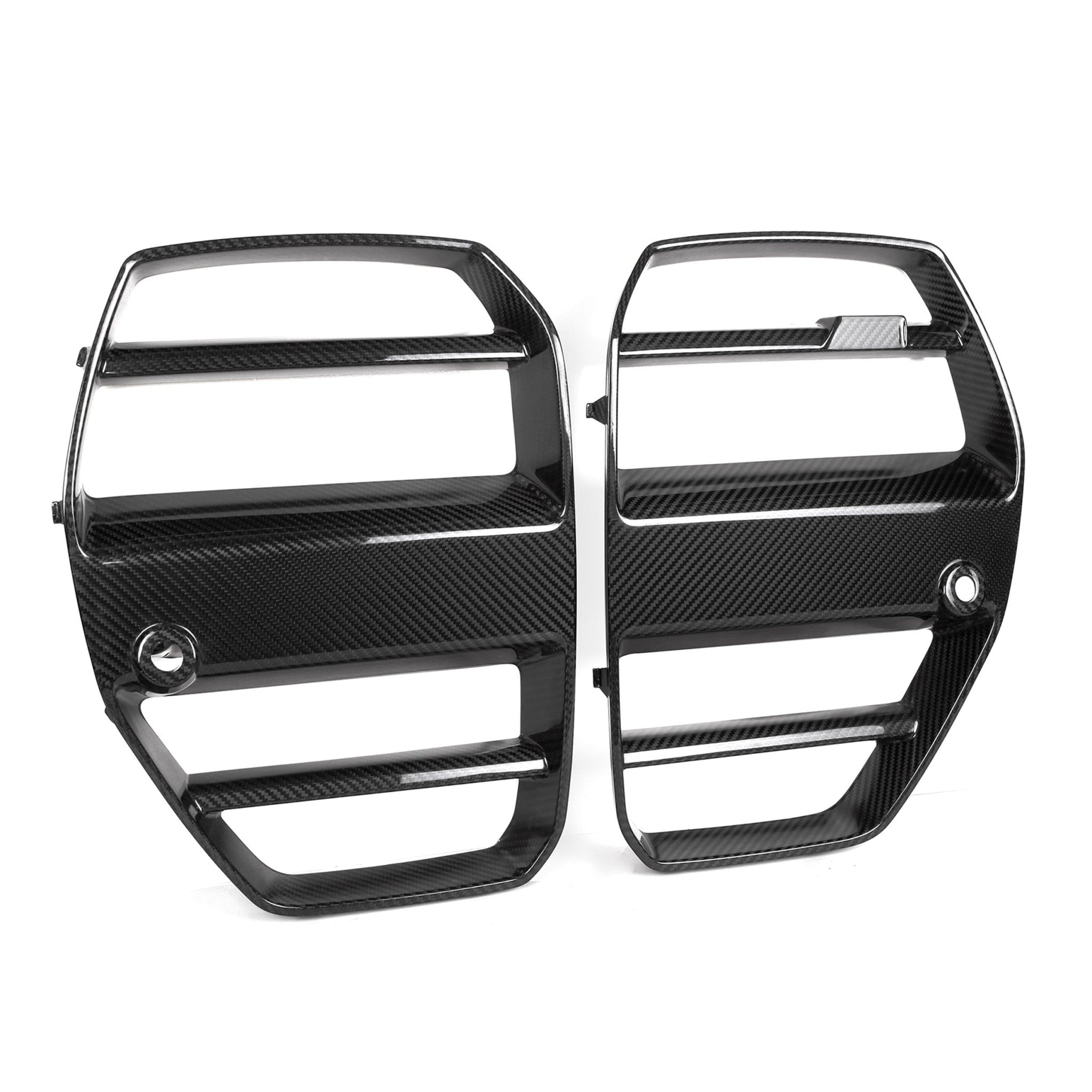 BMW G80 G81 M3 & G82 G83 M4 Pre-Preg Carbon Fibre GT Front Kidney Grilles by FORM (2021+) FORM Industries