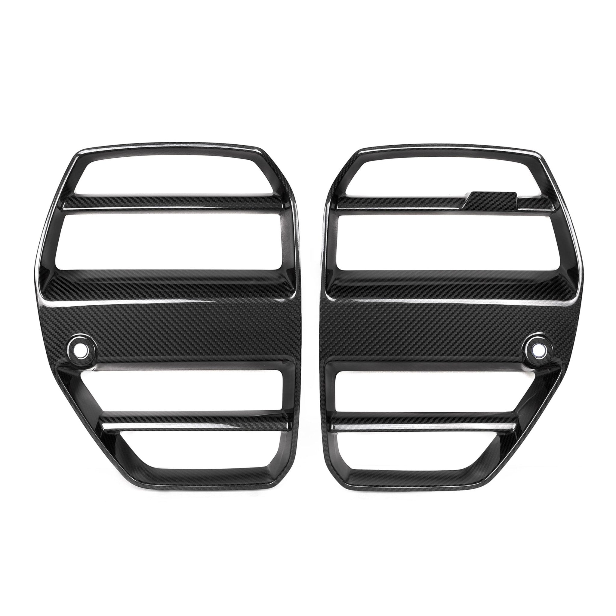 BMW G80 G81 M3 & G82 G83 M4 Pre-Preg Carbon Fibre GT Front Kidney Grilles by FORM (2021+)