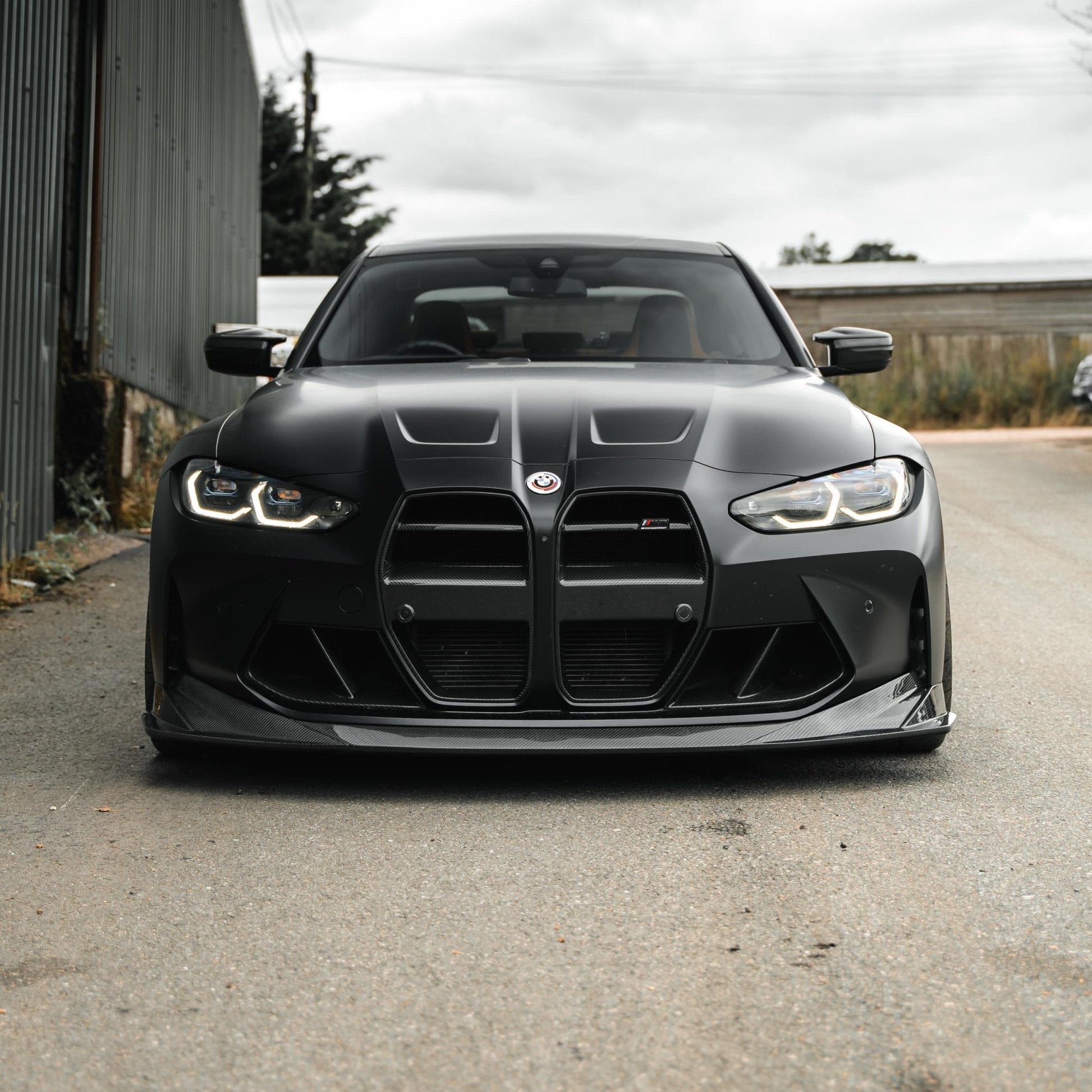 BMW G80 G81 M3 & G82 G83 M4 Pre-Preg Carbon Fibre GT Front Kidney Grilles by FORM (2021+) FORM Industries