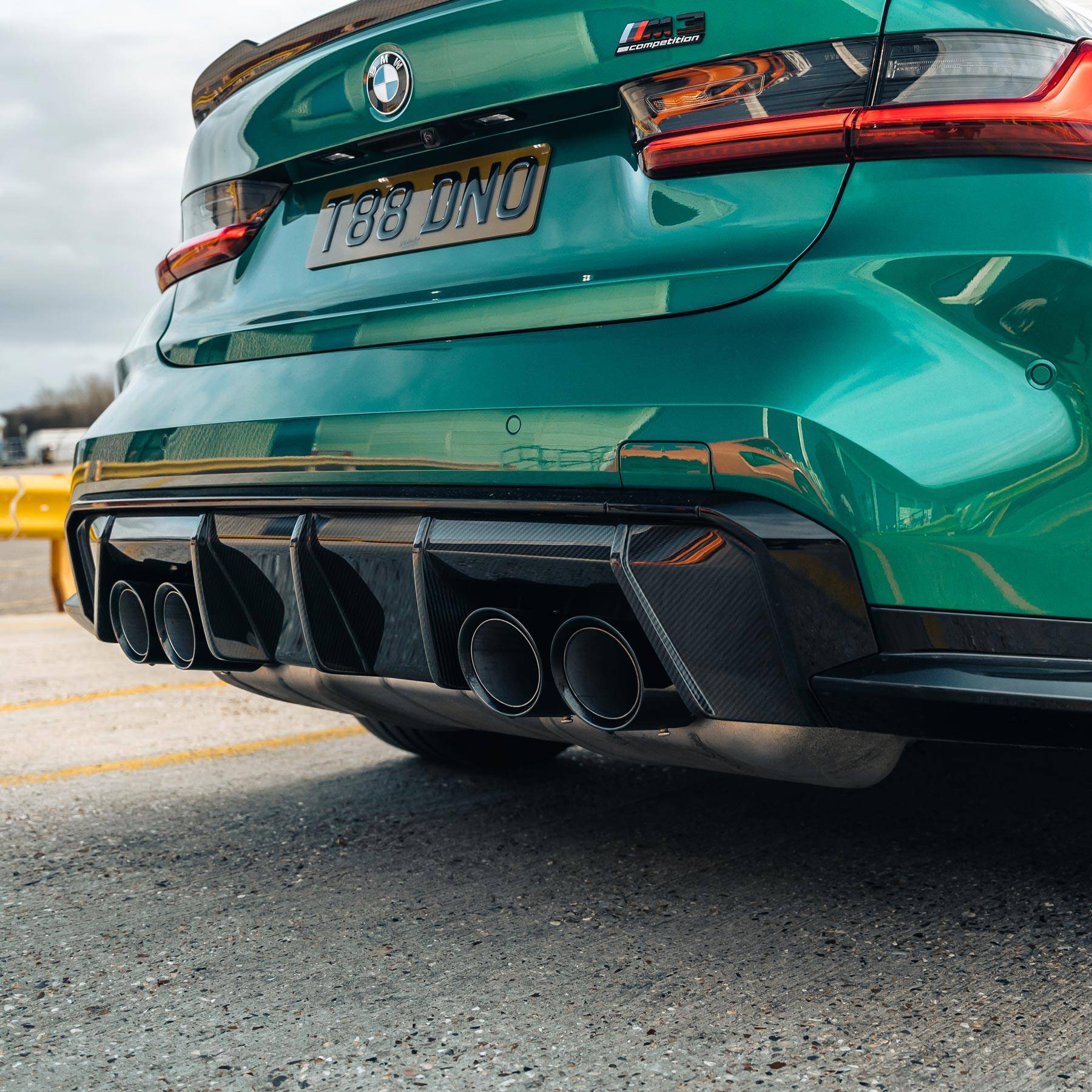 BMW G80 G81 M3 & G82 G83 M4 Pre-Preg Carbon Fibre Rear Diffuser by FORM (2021+) FORM Industries