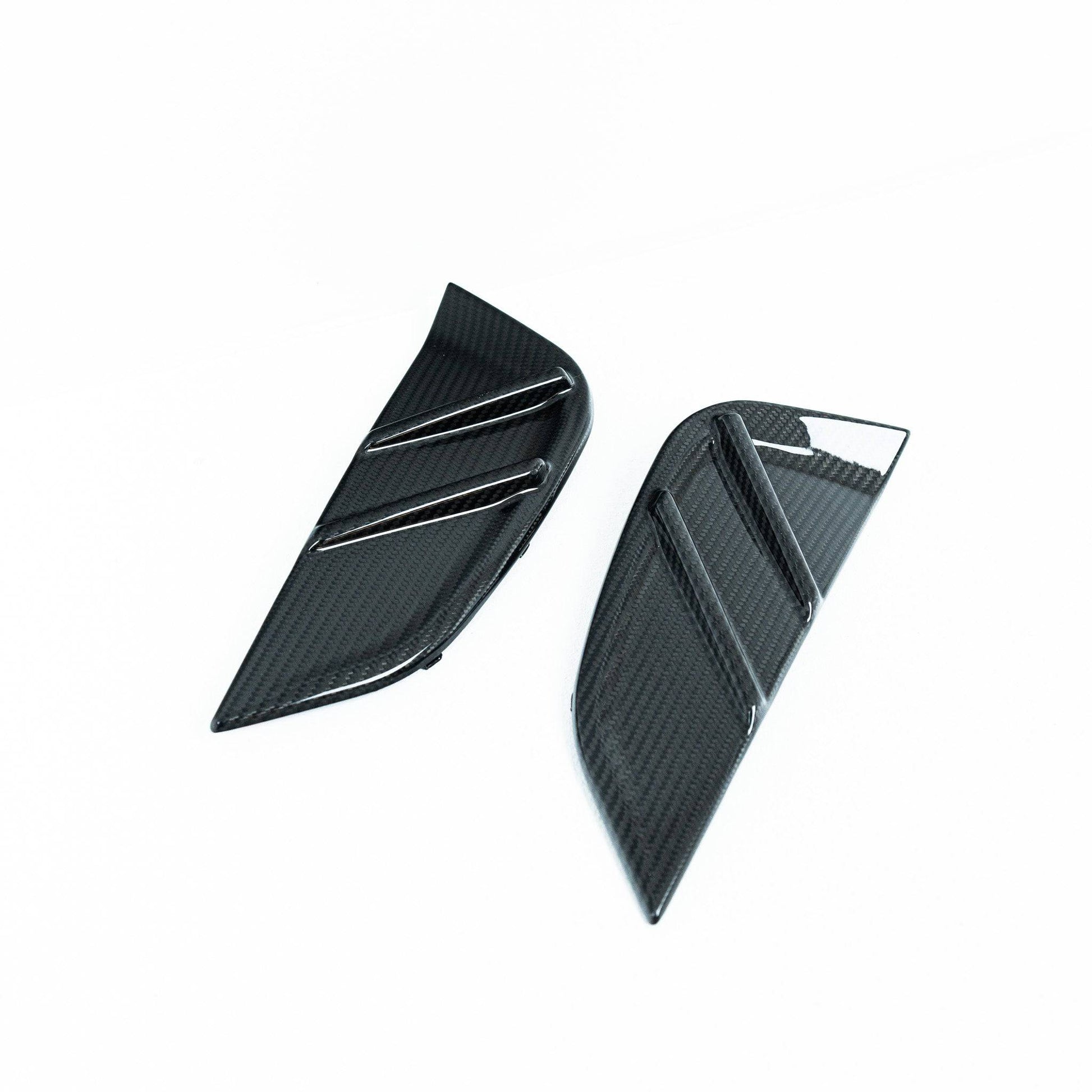 BMW G82 G83 M4 Pre-Preg Carbon Fibre Side Fender Badge Covers by FORM (2021+) FORM Industries