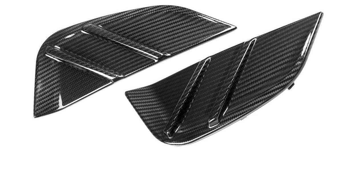 BMW G82 G83 M4 Pre-Preg Carbon Fibre Side Fender Badge Covers by FORM (2021+) FORM Industries