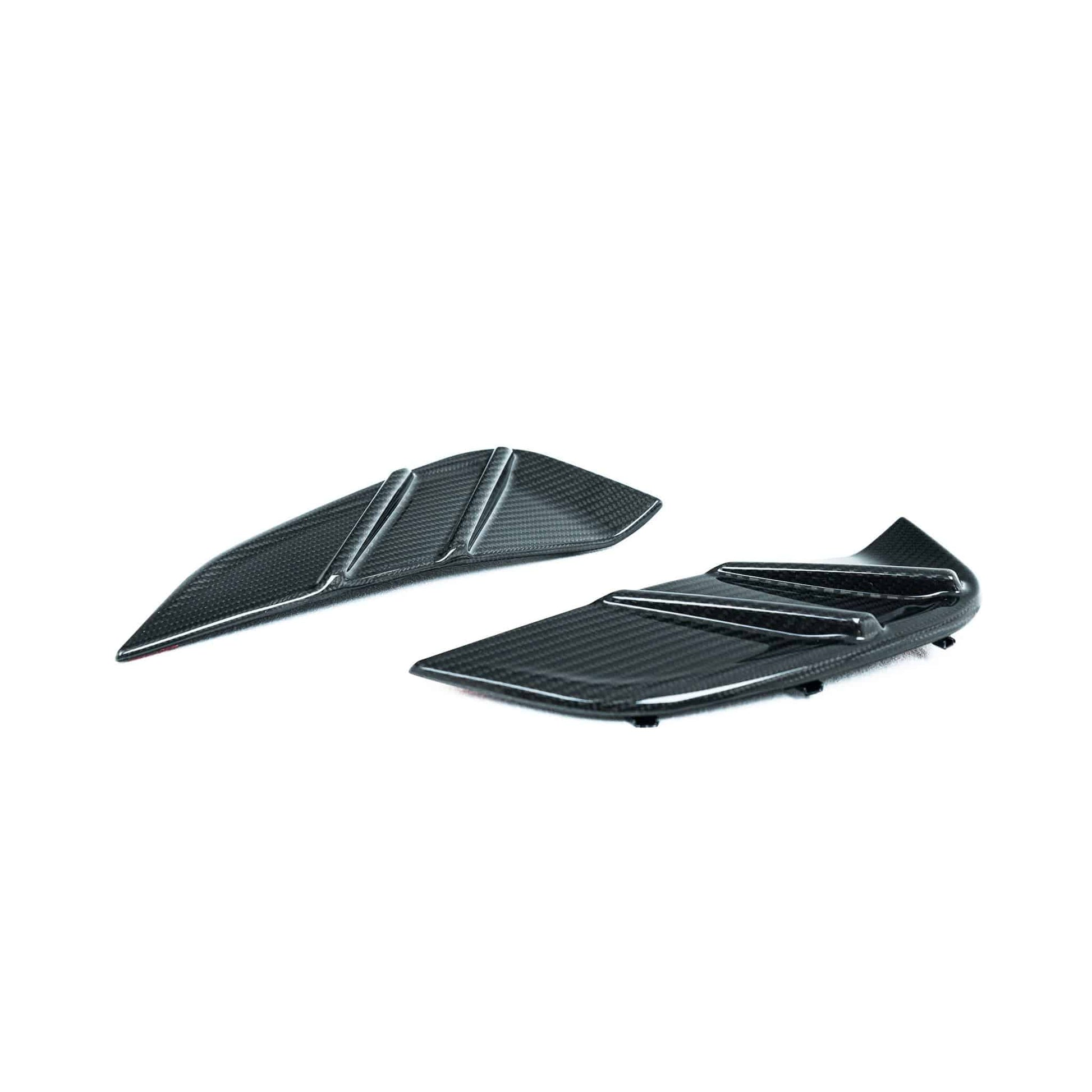 BMW G82 G83 M4 Pre-Preg Carbon Fibre Side Fender Badge Covers by FORM (2021+) FORM Industries
