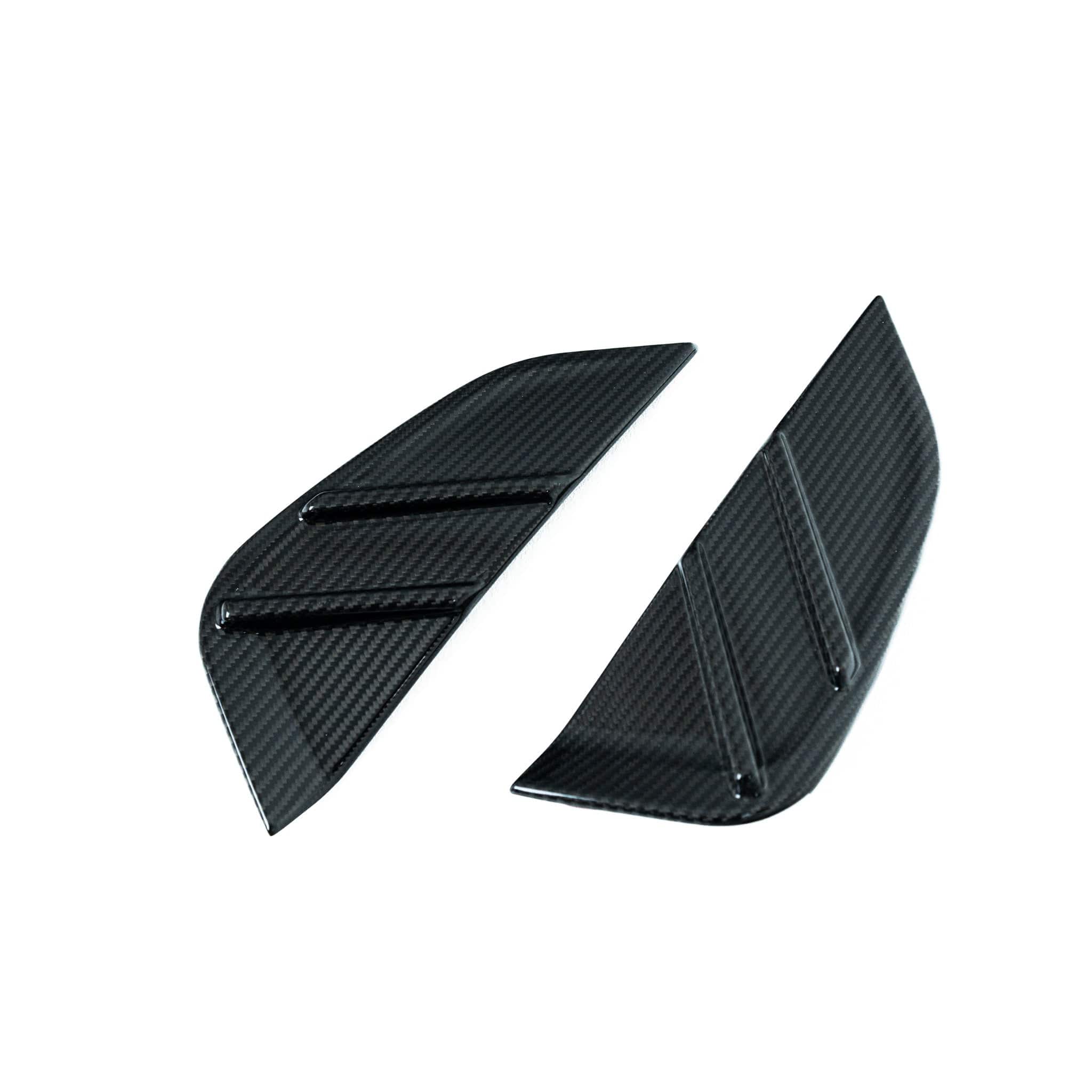 BMW G82 G83 M4 Pre-Preg Carbon Fibre Side Fender Badge Covers by FORM (2021+) FORM Industries