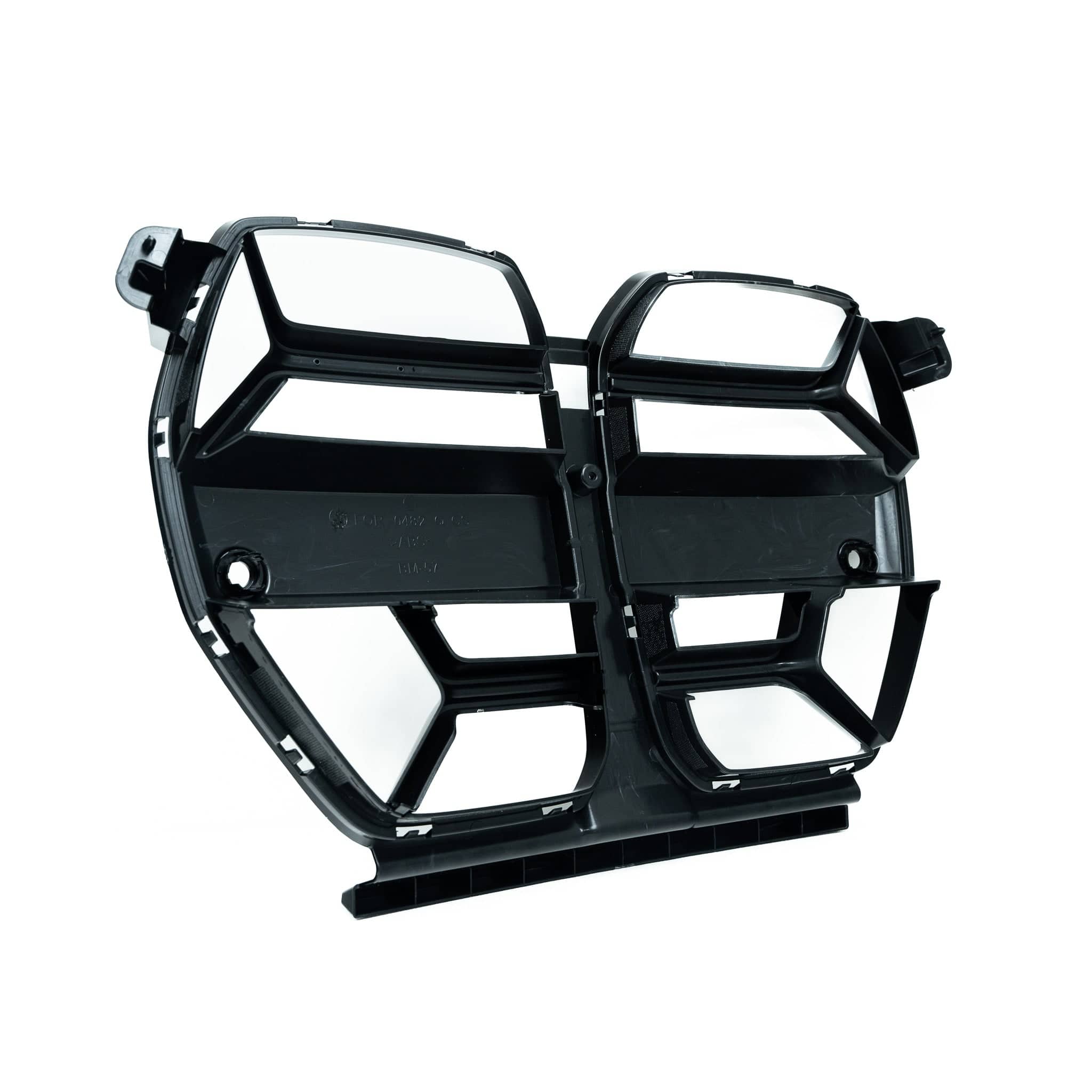 BMW G80 M3 & G82 M4 Gloss Black E-CSL Style Front Kidney Grilles with ACC by FORM (2021+) FORM Industries