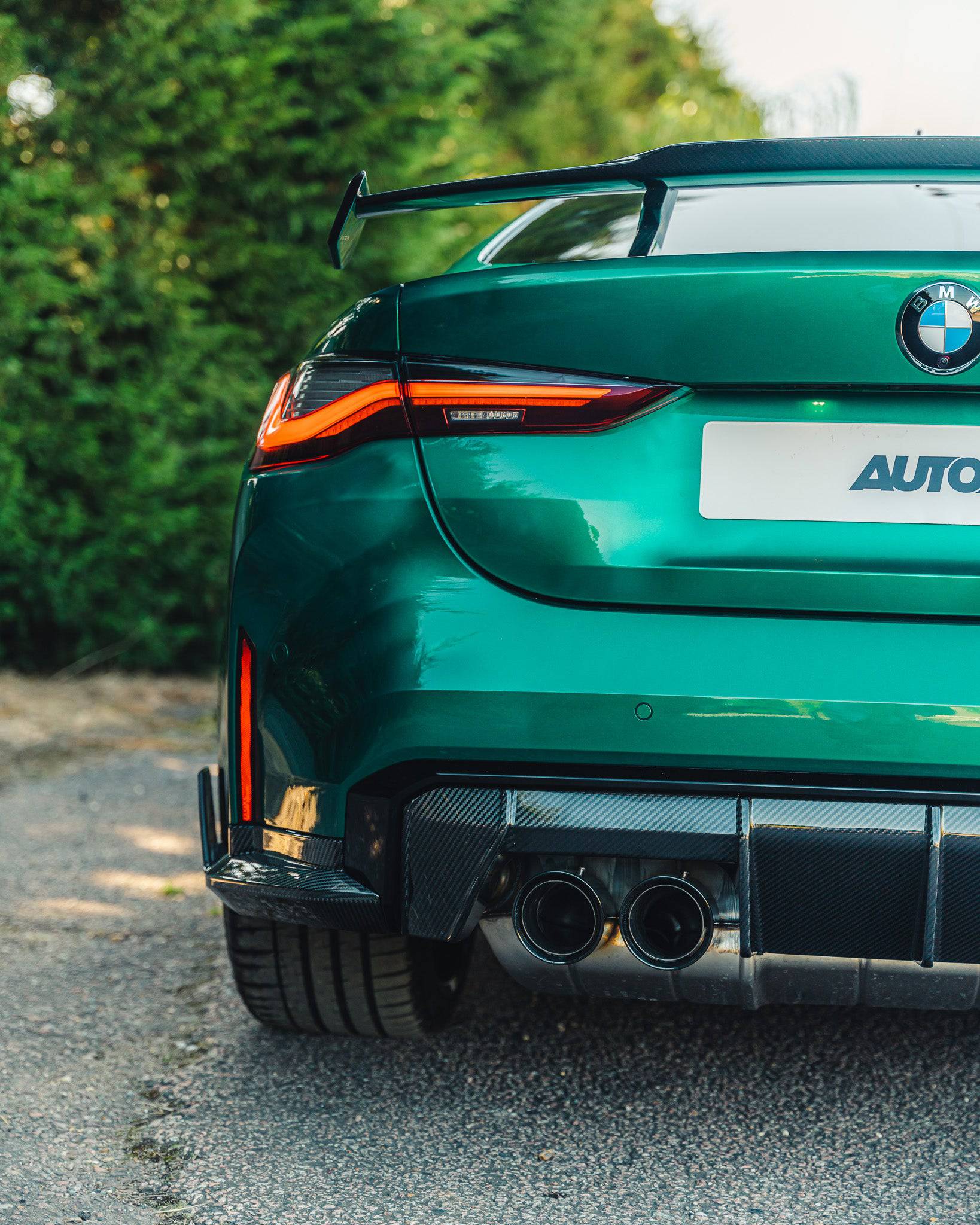 BMW G80 M3 & G82 M4 Pre-Preg Carbon Fibre Rear Spoiler Wing by FORM (2021+) FORM Industries