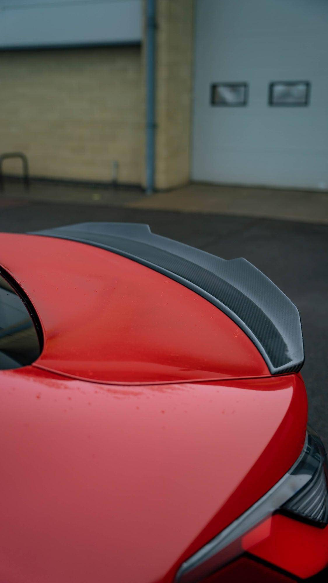 BMW G82 M4 & G22 4 Series Carbon Fibre Ducktail Rear Spoiler by FORM (2020+) FORM Industries