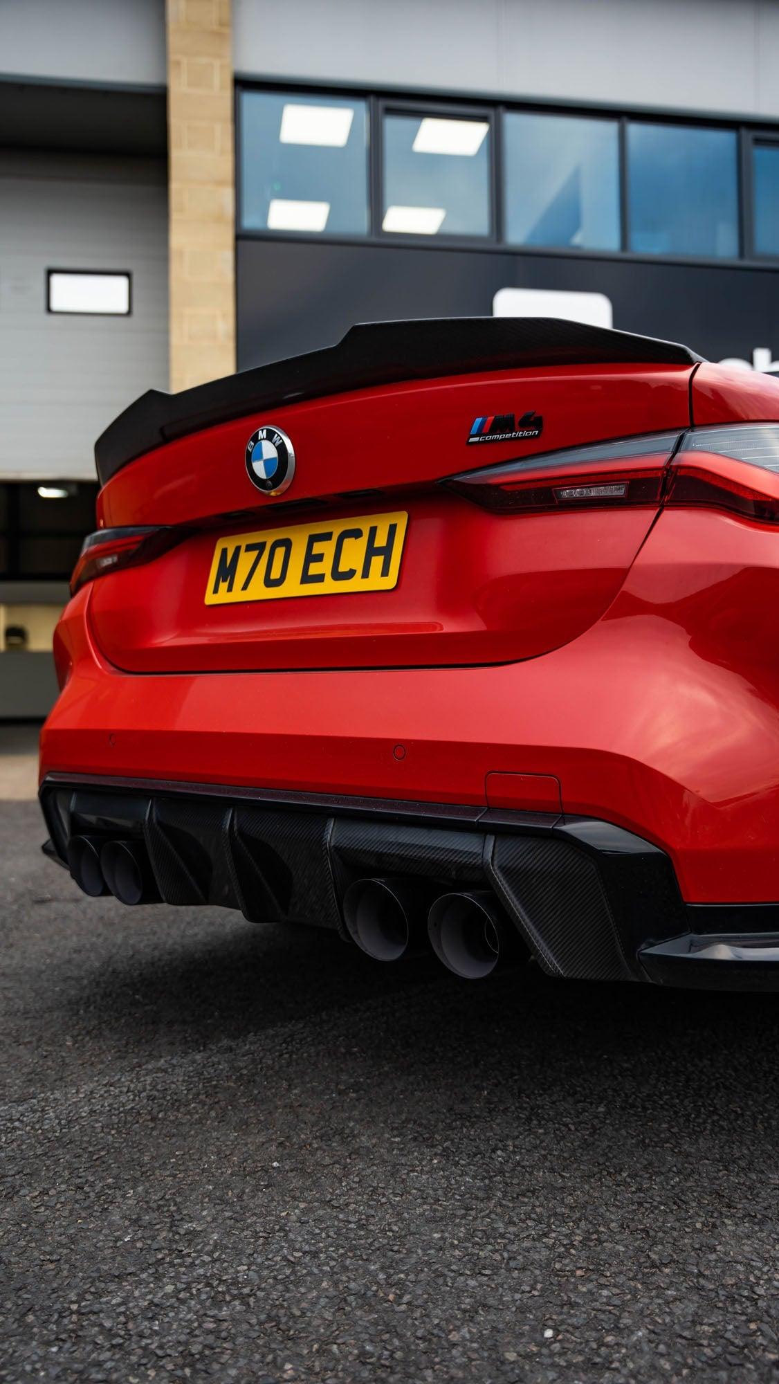 BMW G82 M4 & G22 4 Series Carbon Fibre Ducktail Rear Spoiler by FORM (2020+) FORM Industries