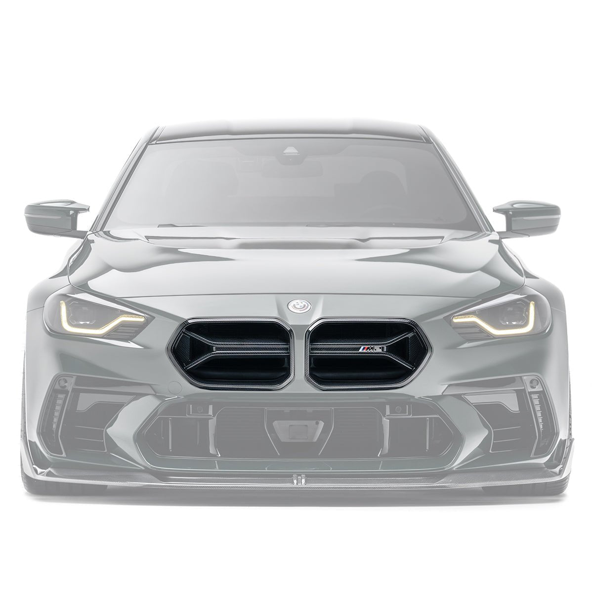 BMW G87 M2 Carbon Fiber Front Grilles for ADRO Front Bumper by ADRO