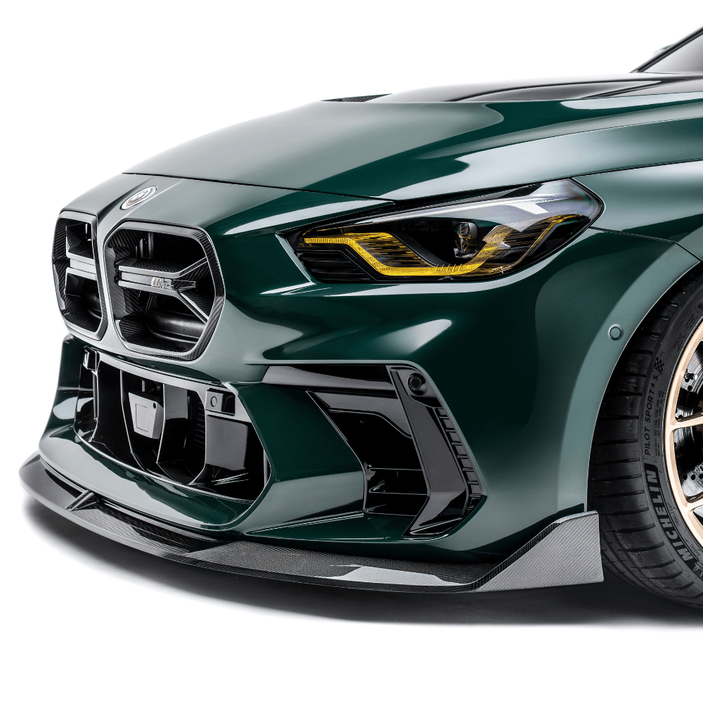 BMW G87 M2 Carbon Fibre V2 Front Lip for ADRO Front Bumper by ADRO