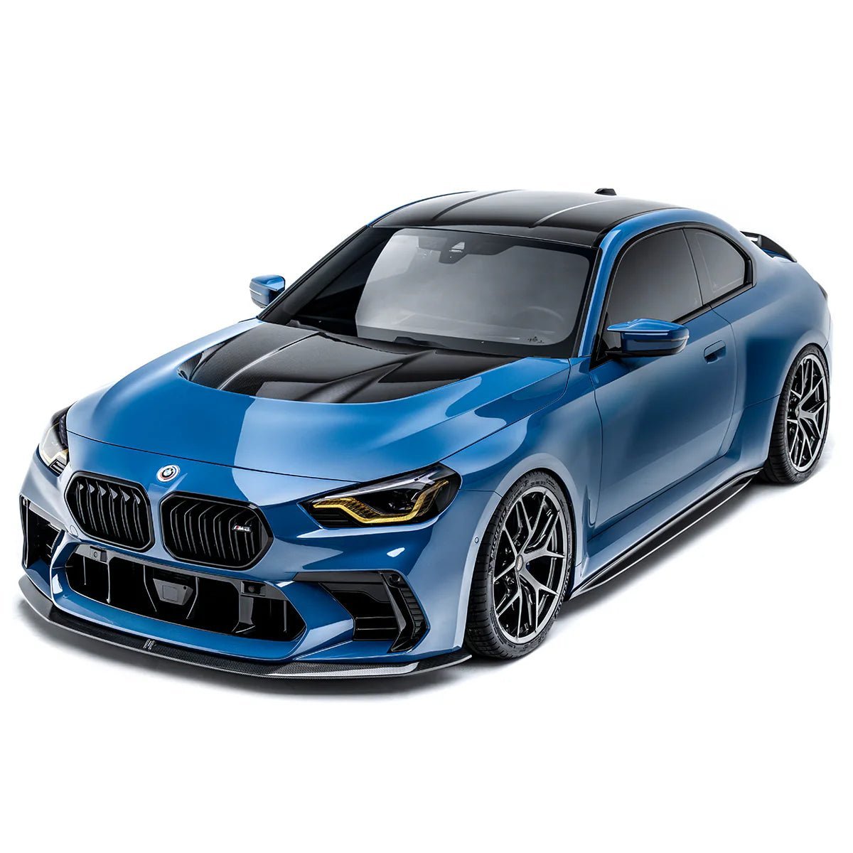 BMW G87 M2 Carbon Fibre V1 Front Lip for ADRO Front Bumper by ADRO
