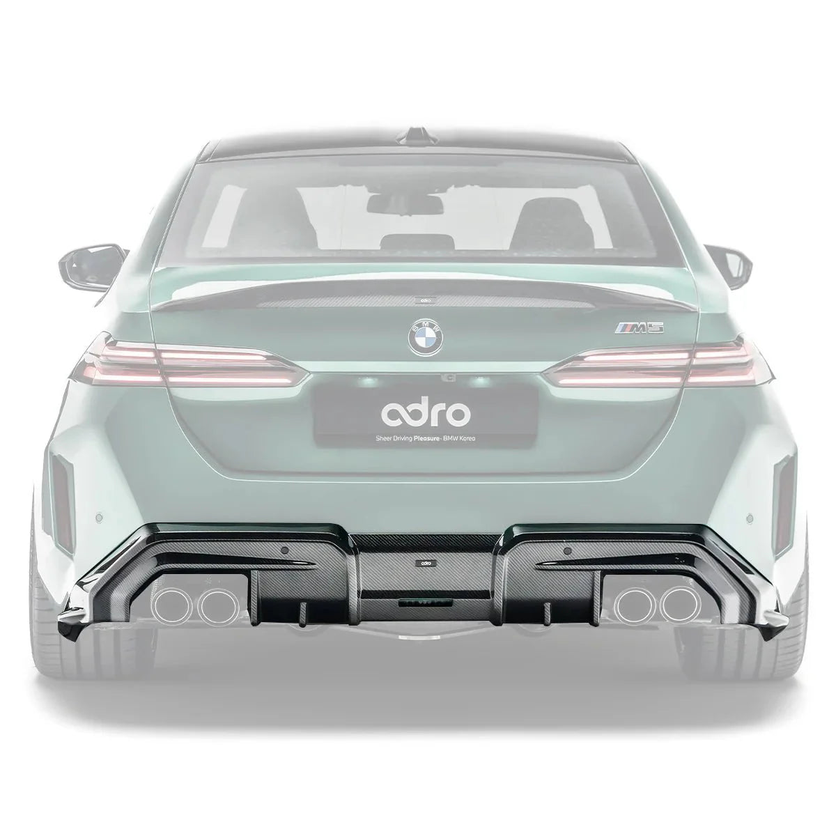 BMW G90 G99 M5 Carbon Fibre Rear Diffuser by ADRO