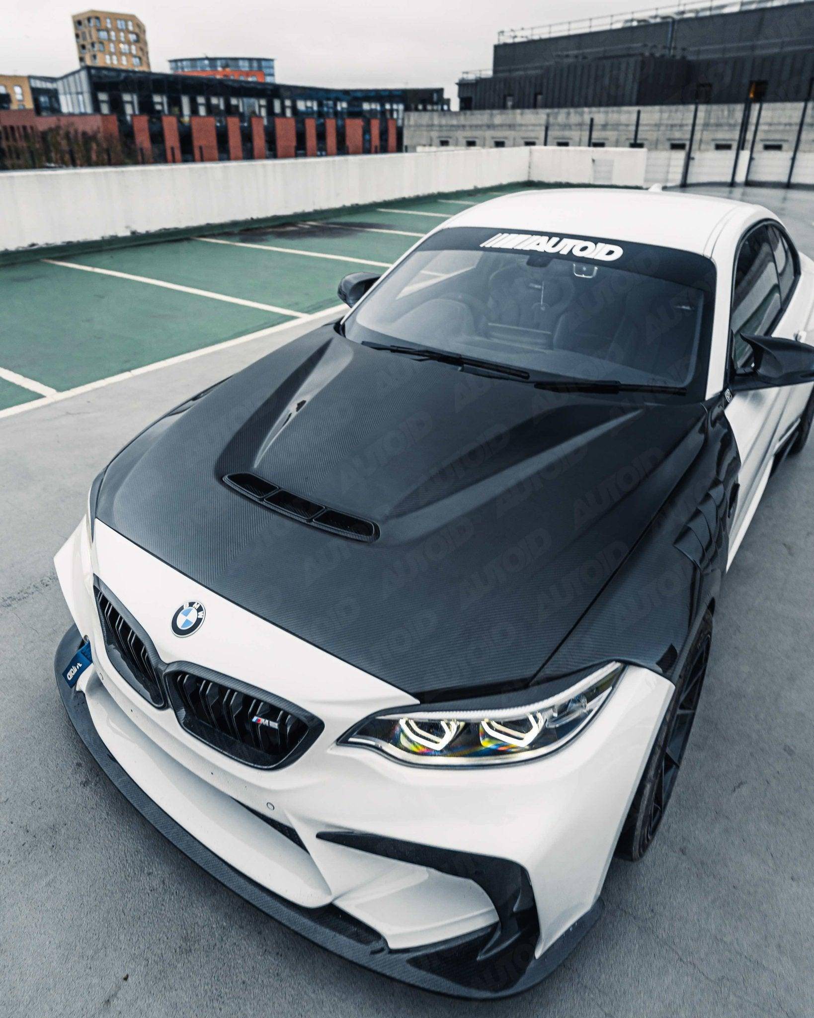 BMW M2 F87, 2 Series F22, 1 Series F20 Pre-Preg Carbon Fibre Front Bonnet by FORM (2014-2021) FORM Industries