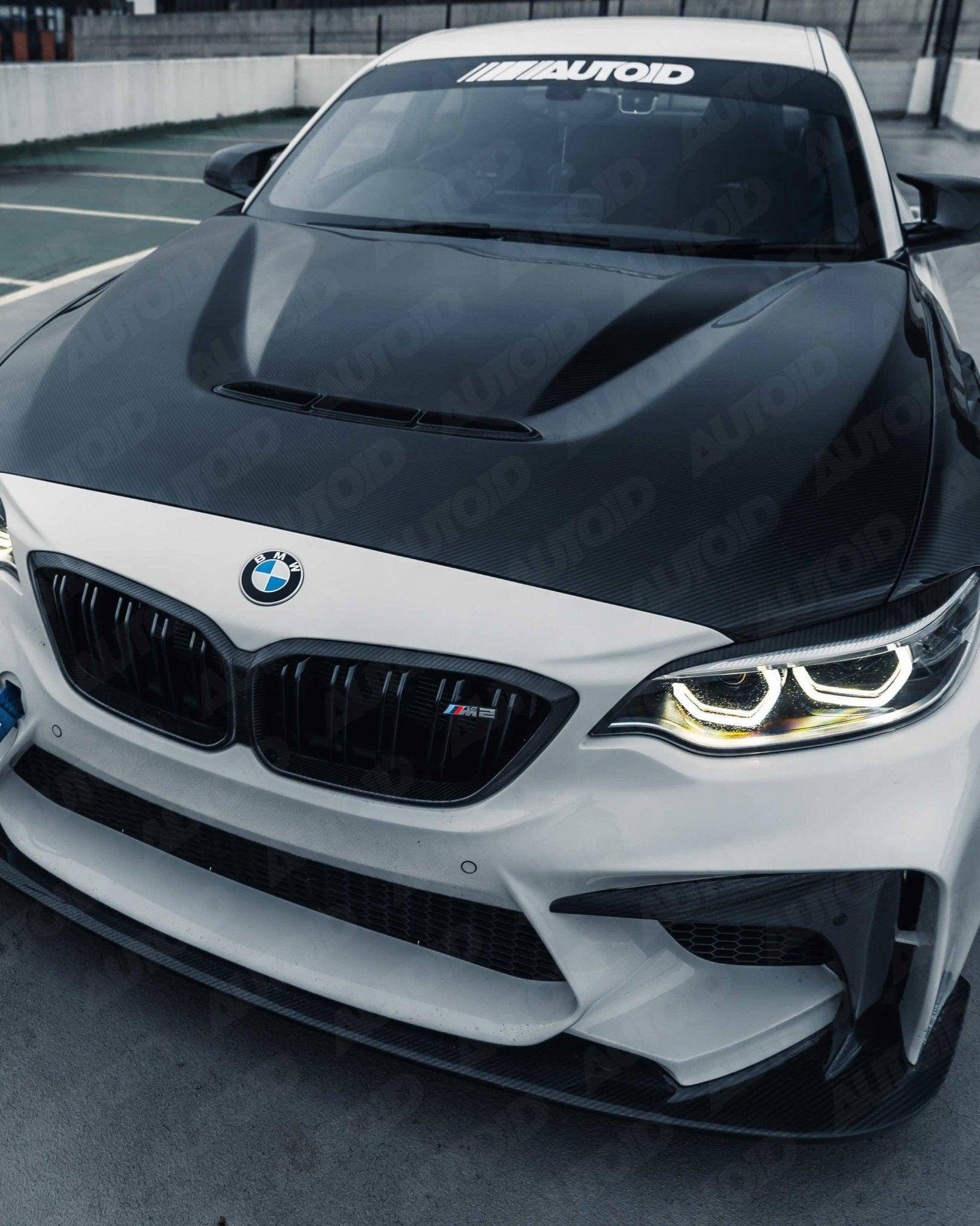 BMW M2 F87, 2 Series F22, 1 Series F20 Pre-Preg Carbon Fibre Front Bonnet by FORM (2014-2021) FORM Industries