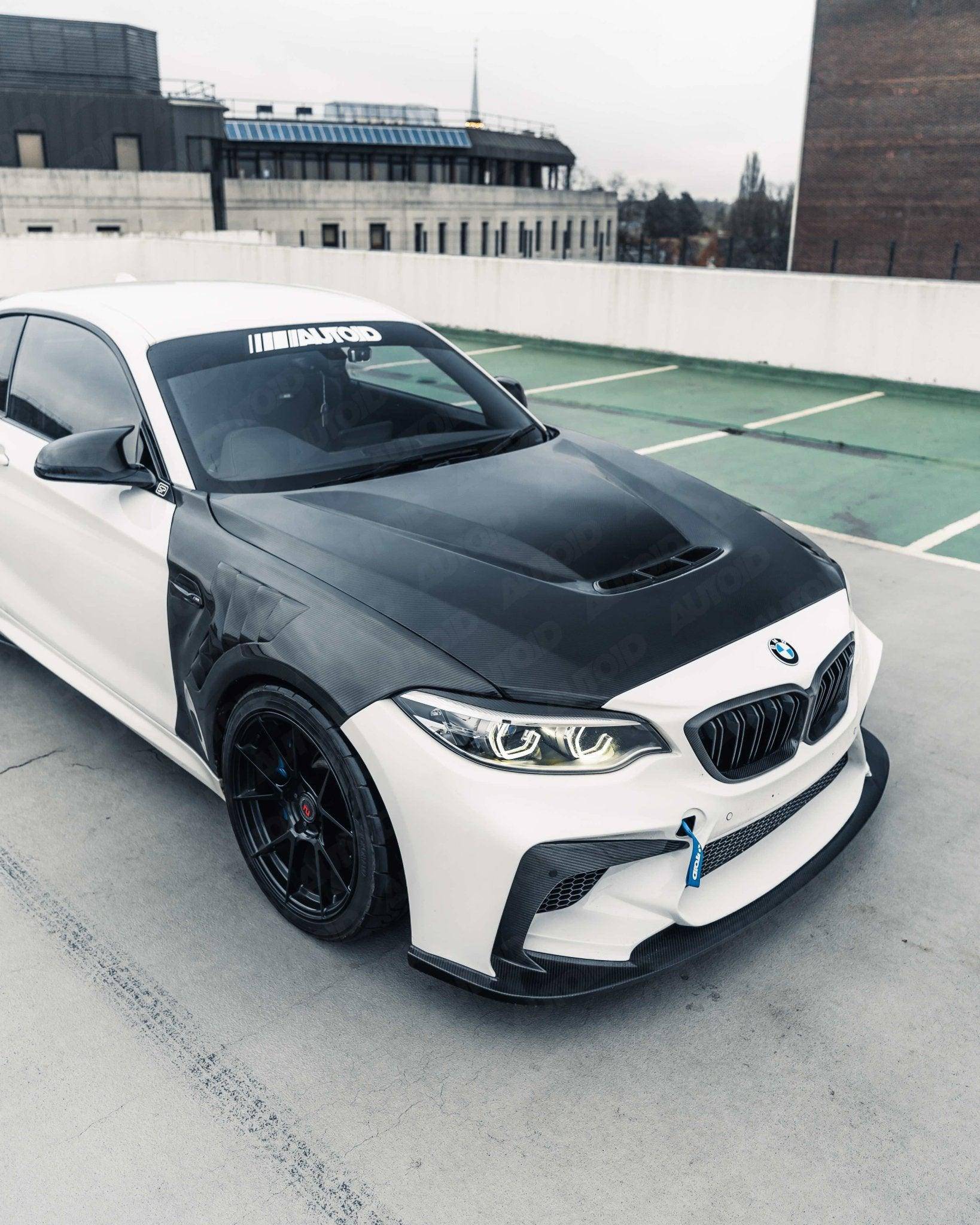 BMW M2 F87, 2 Series F22, 1 Series F20 Pre-Preg Carbon Fibre Front Bonnet by FORM (2014-2021) FORM Industries