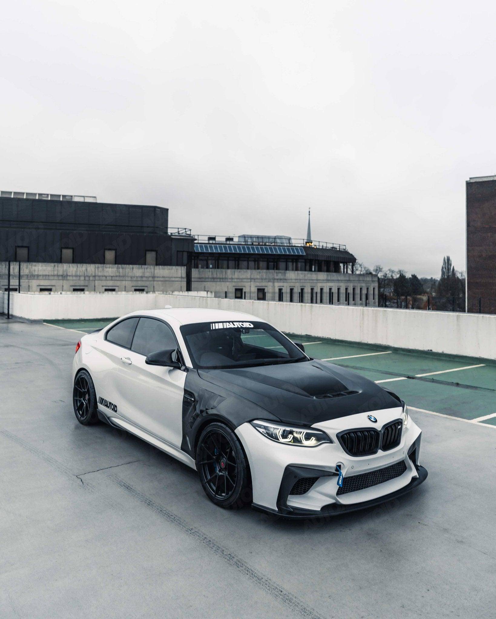 BMW M2 F87, 2 Series F22, 1 Series F20 Pre-Preg Carbon Fibre Front Bonnet by FORM (2014-2021) FORM Industries