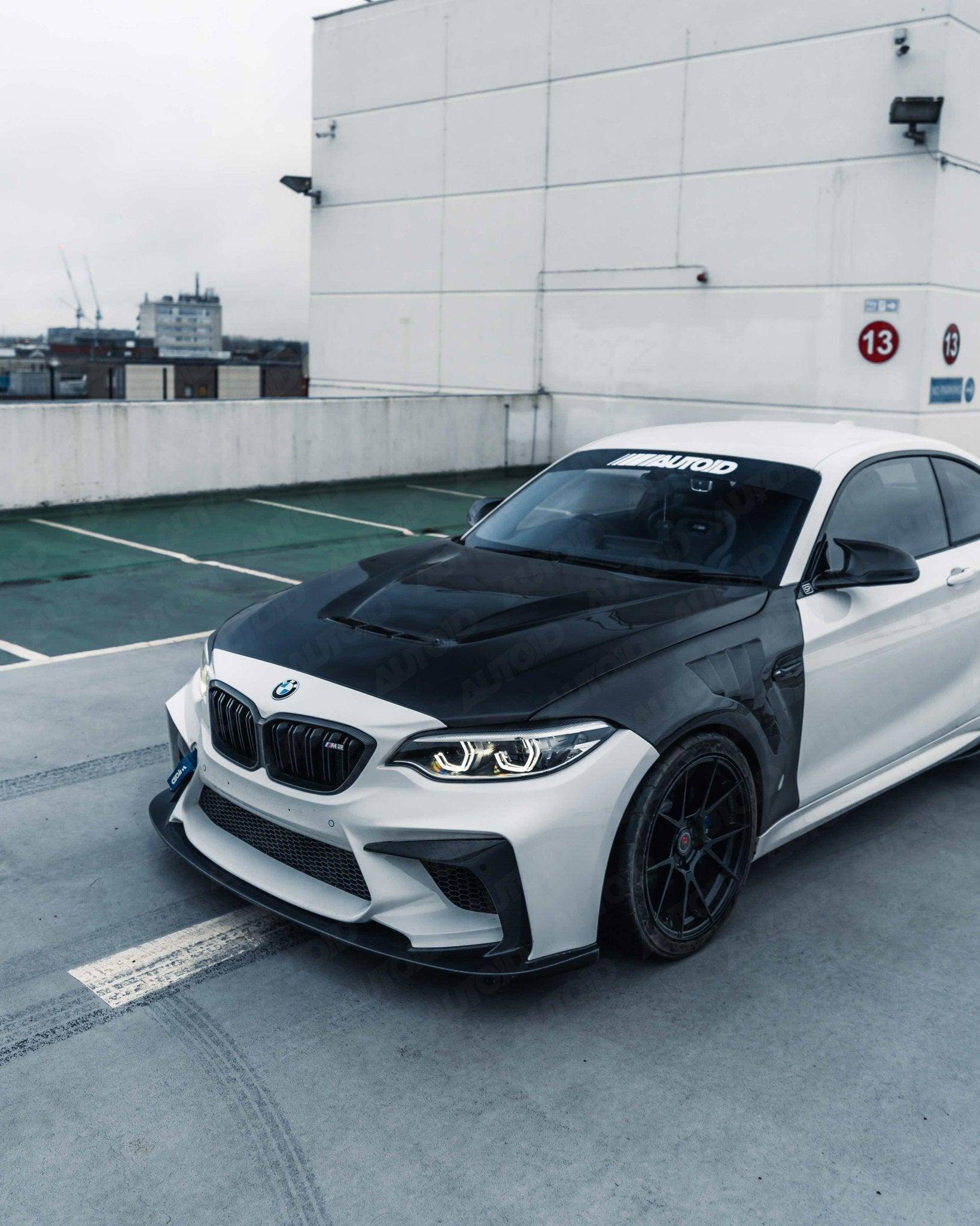 BMW M2 F87, 2 Series F22, 1 Series F20 Pre-Preg Carbon Fibre Front Bonnet by FORM (2014-2021) FORM Industries