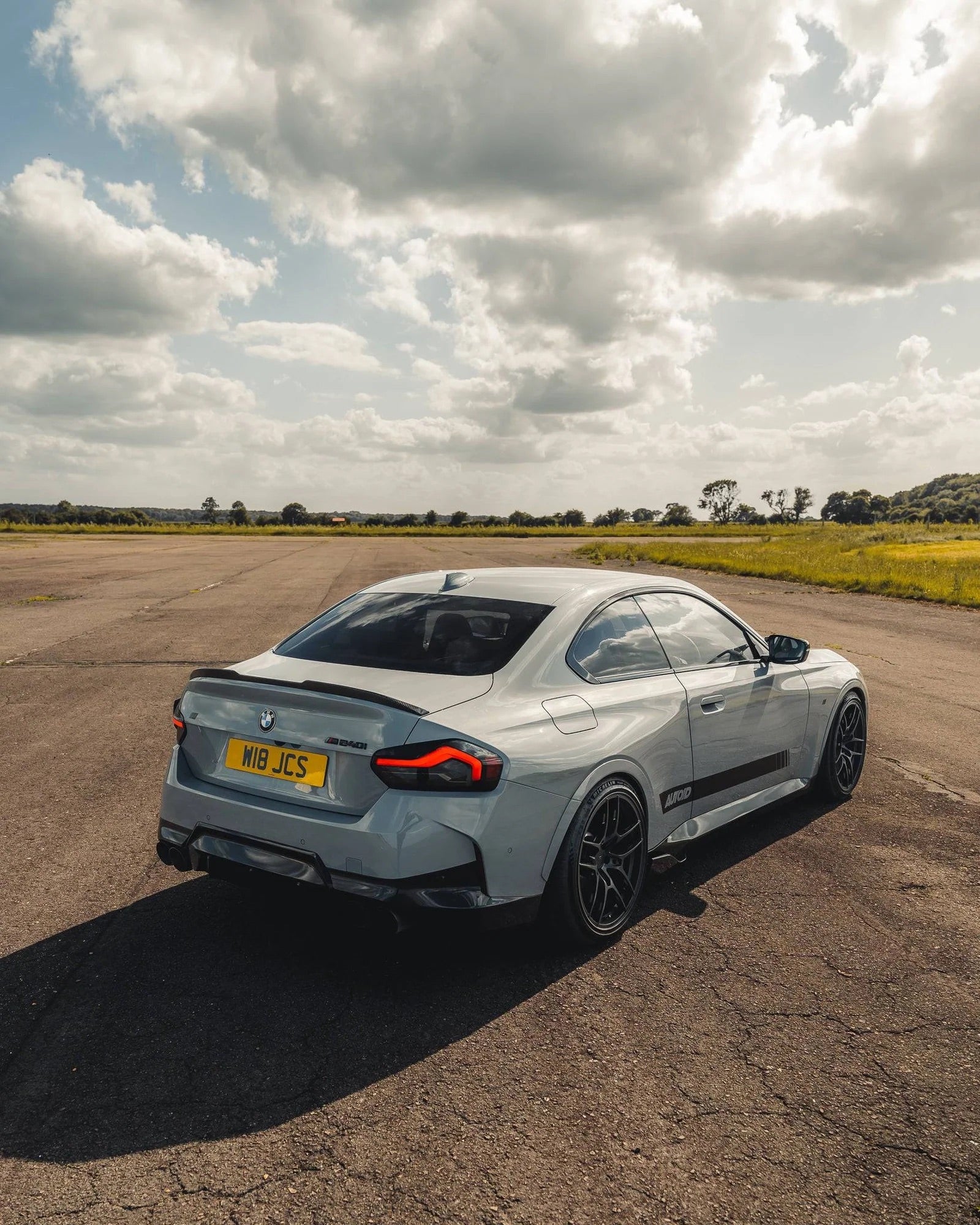 BMW M2 G87, 2 Series & M240i G42 Gloss Black CS Rear Spoiler by FORM (2021+) FORM Industries
