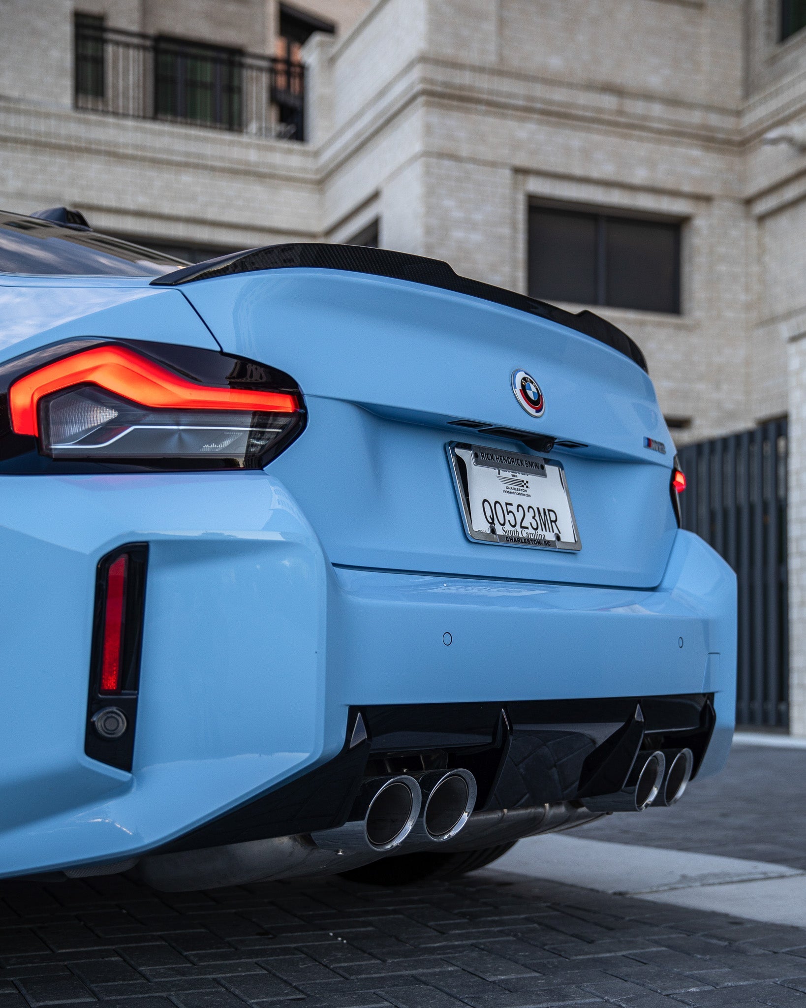 BMW M2 G87, 2 Series & M240i G42 Pre-preg Carbon Fibre CS Rear Spoiler by FORM (2021+) FORM Industries