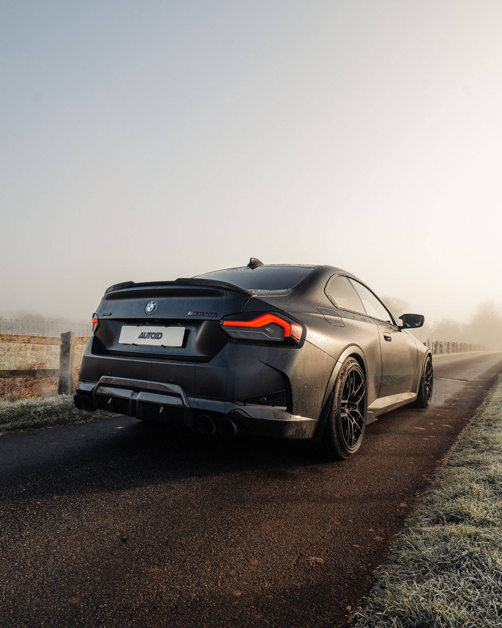 BMW M2 G87, 2 Series & M240i G42 Pre-preg Carbon Fibre CS Rear Spoiler by FORM (2021+) FORM Industries