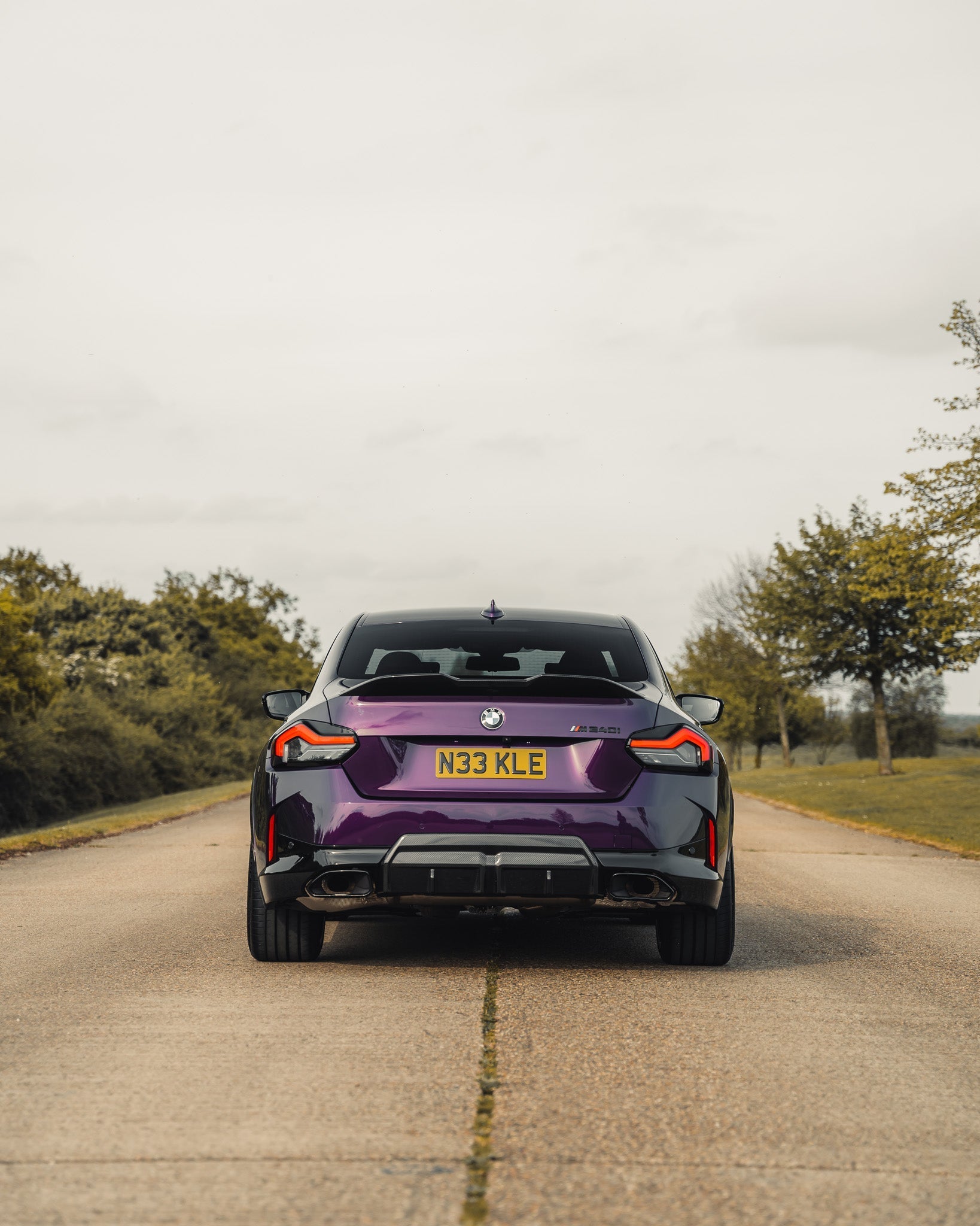 BMW M2 G87, 2 Series & M240i G42 Pre-preg Carbon Fibre Rear Spoiler by FORM (2021+) FORM Industries